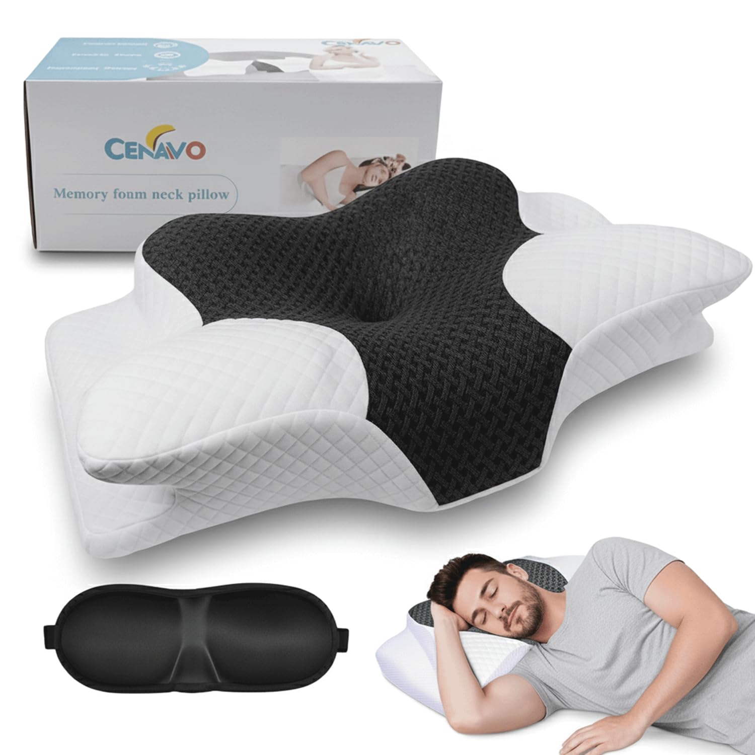 Cuscino Cervicale Memory Foam Ergonomico