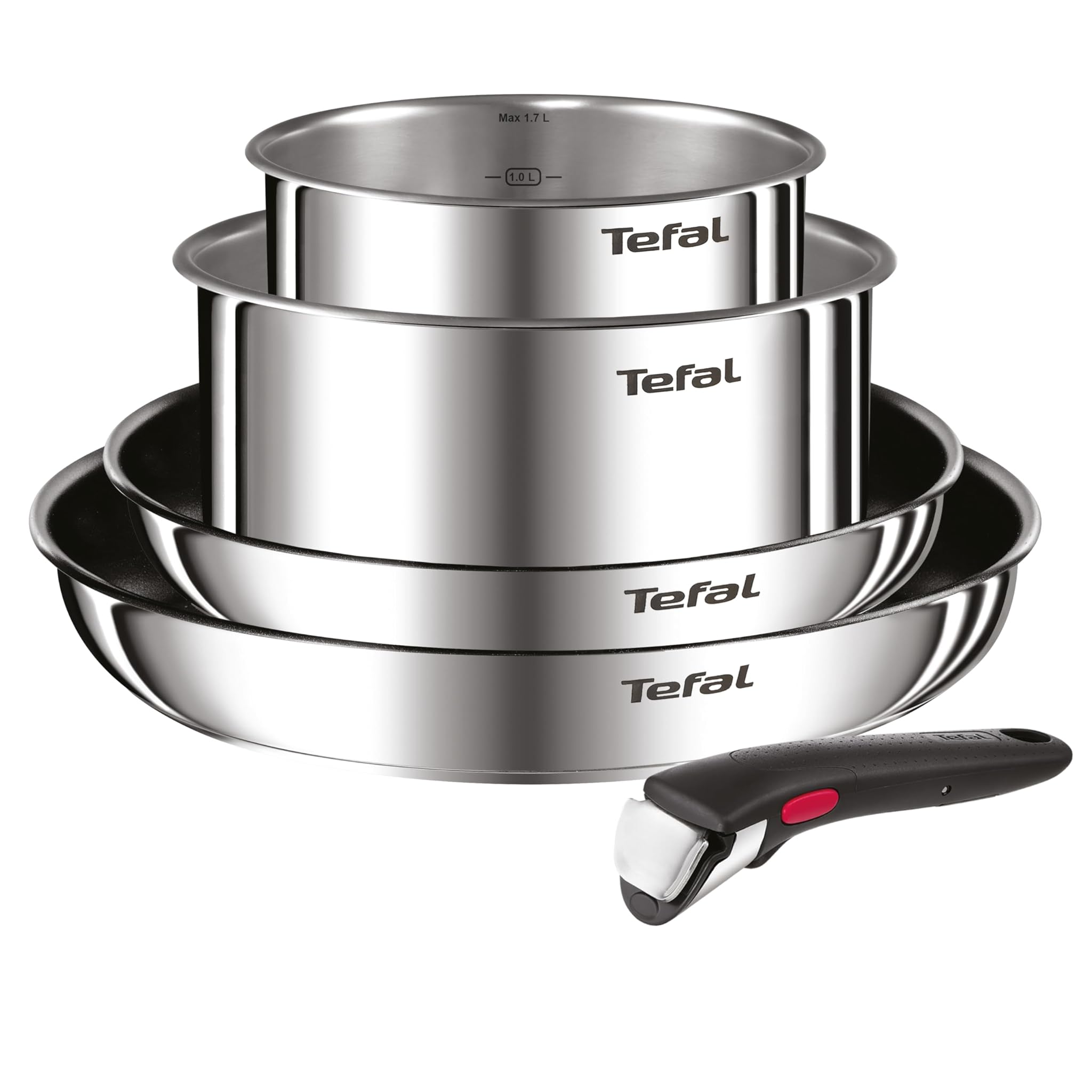 Tefal Ingenio Emotion L897S504 - Set 2 Padelle e 2 Pentole