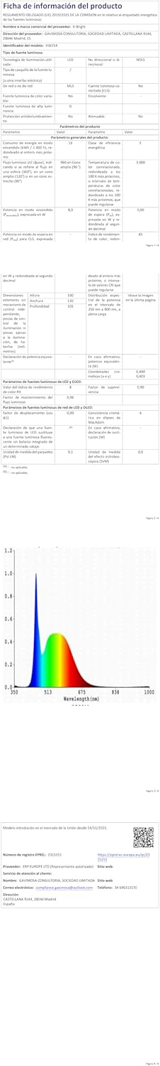 K-bright Applique LED da Esterno 16W, 2 Pezzi, Bianco - immagine 11