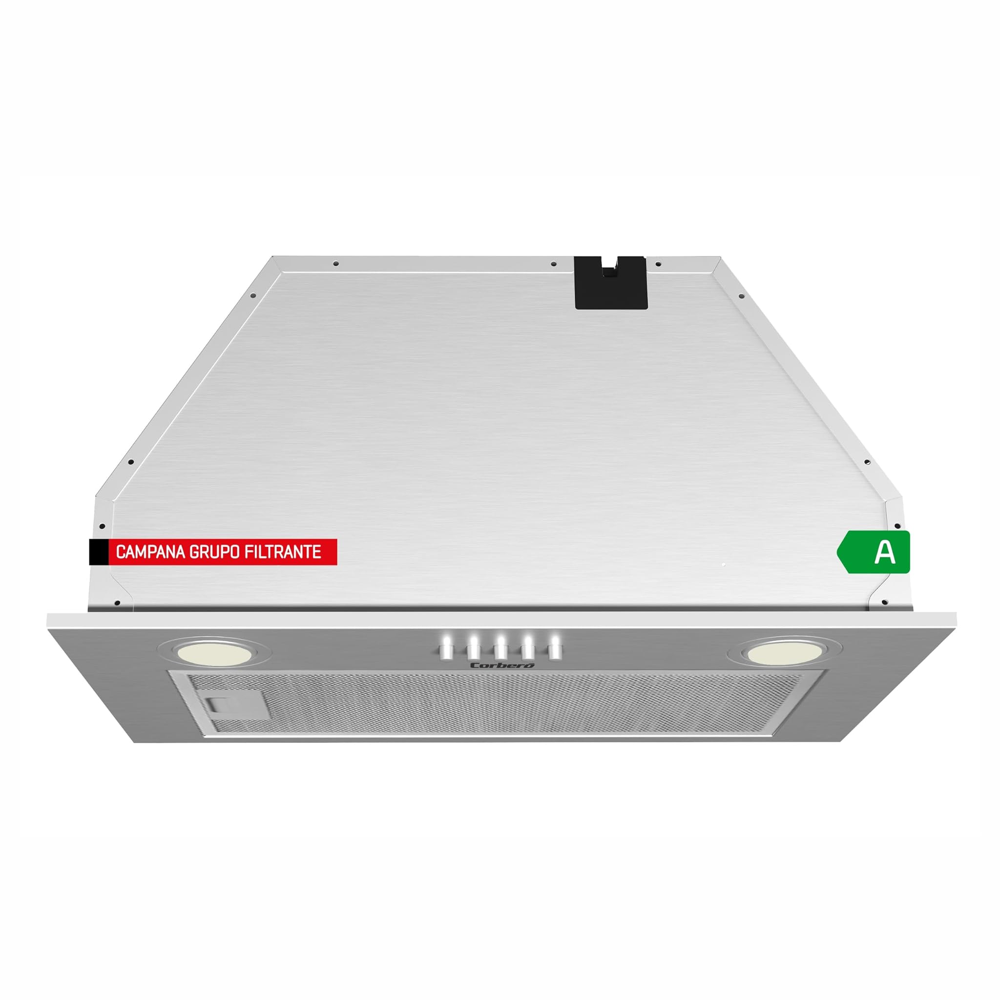 Corberó VENTOR7260X Gruppo Filtrante 72 cm Acciaio Inox