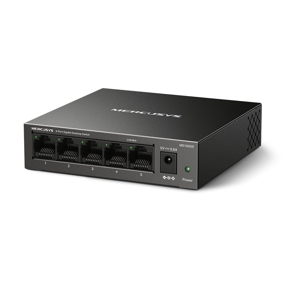 Tp-link Mercusys MS105GS Switch Ethernet 5 Porte Gigabit
