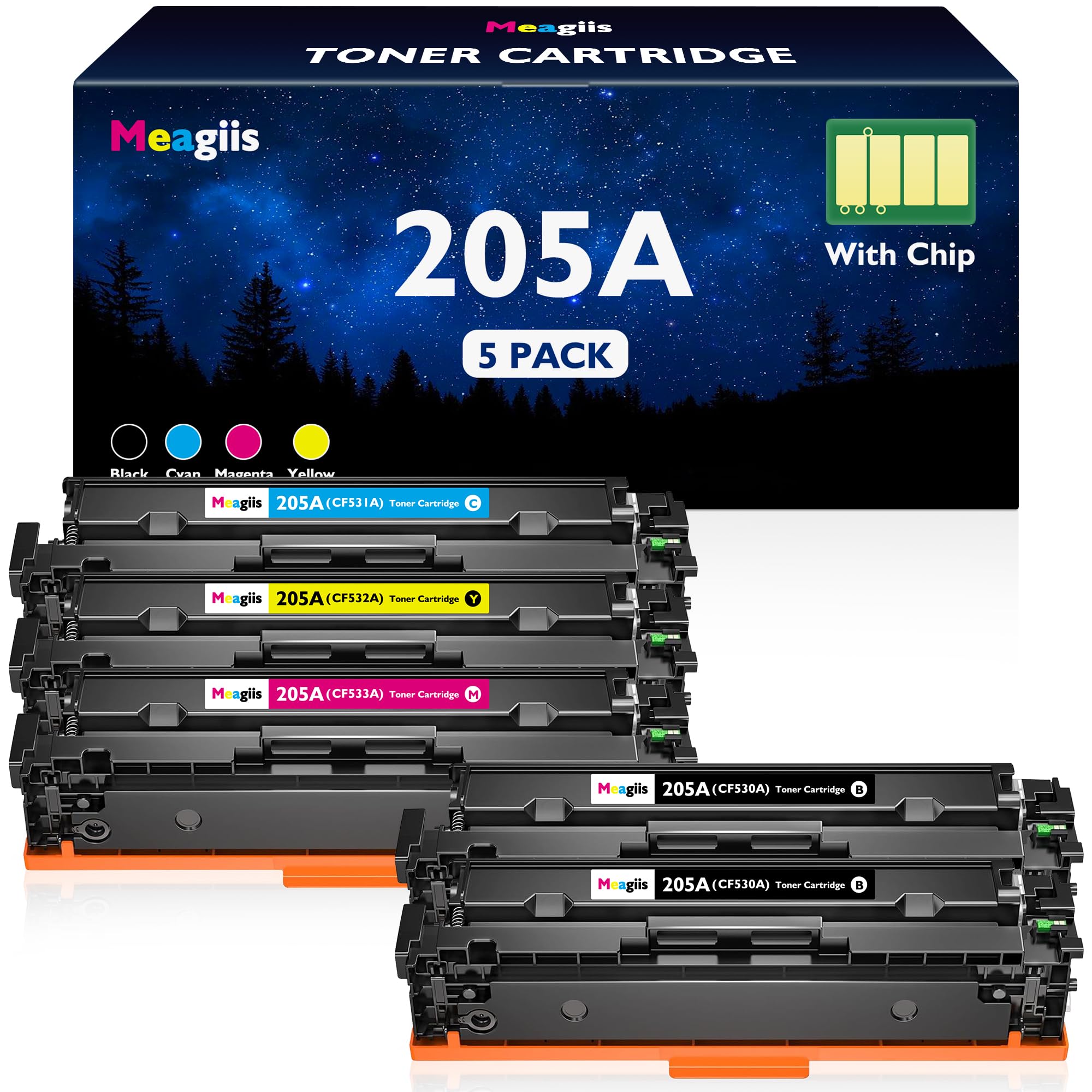 Cartucce Toner Compatibili HP 205A (5 Pack)