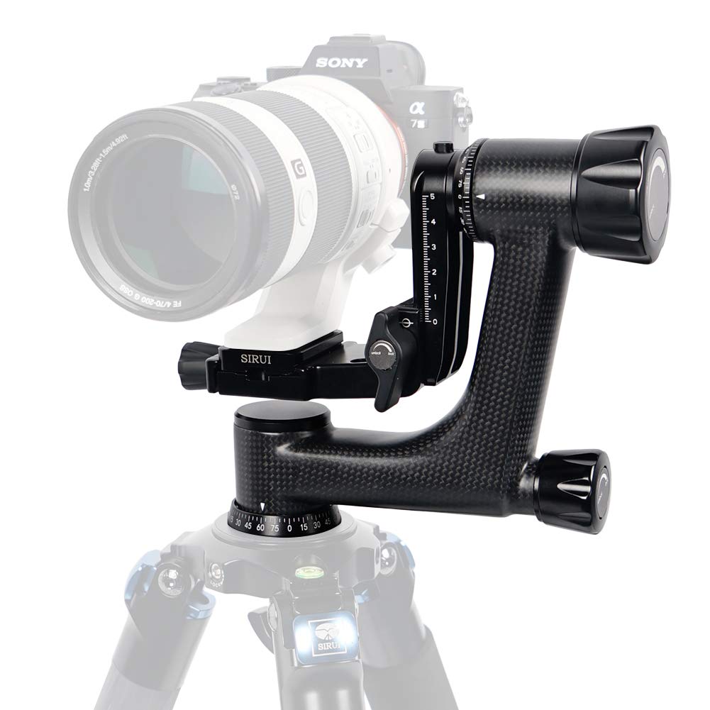 Sirui PH-10 Gimbal Testa Treppiede Professionale in Carbonio