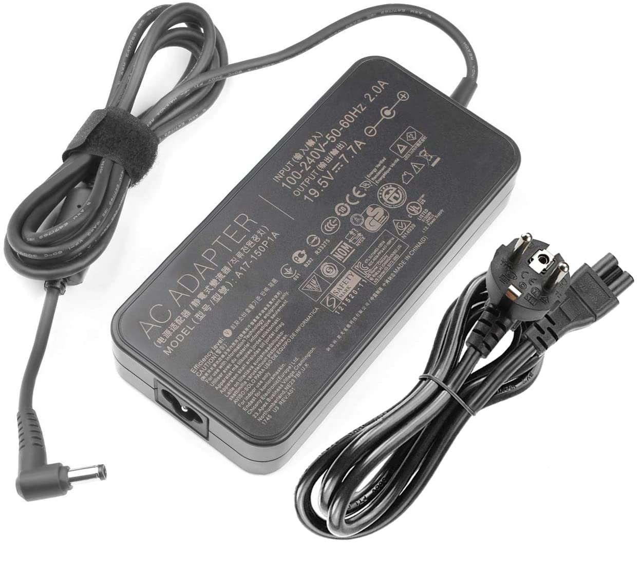 Caricabatterie 150W 19.5V 7.7A per ASUS ROG