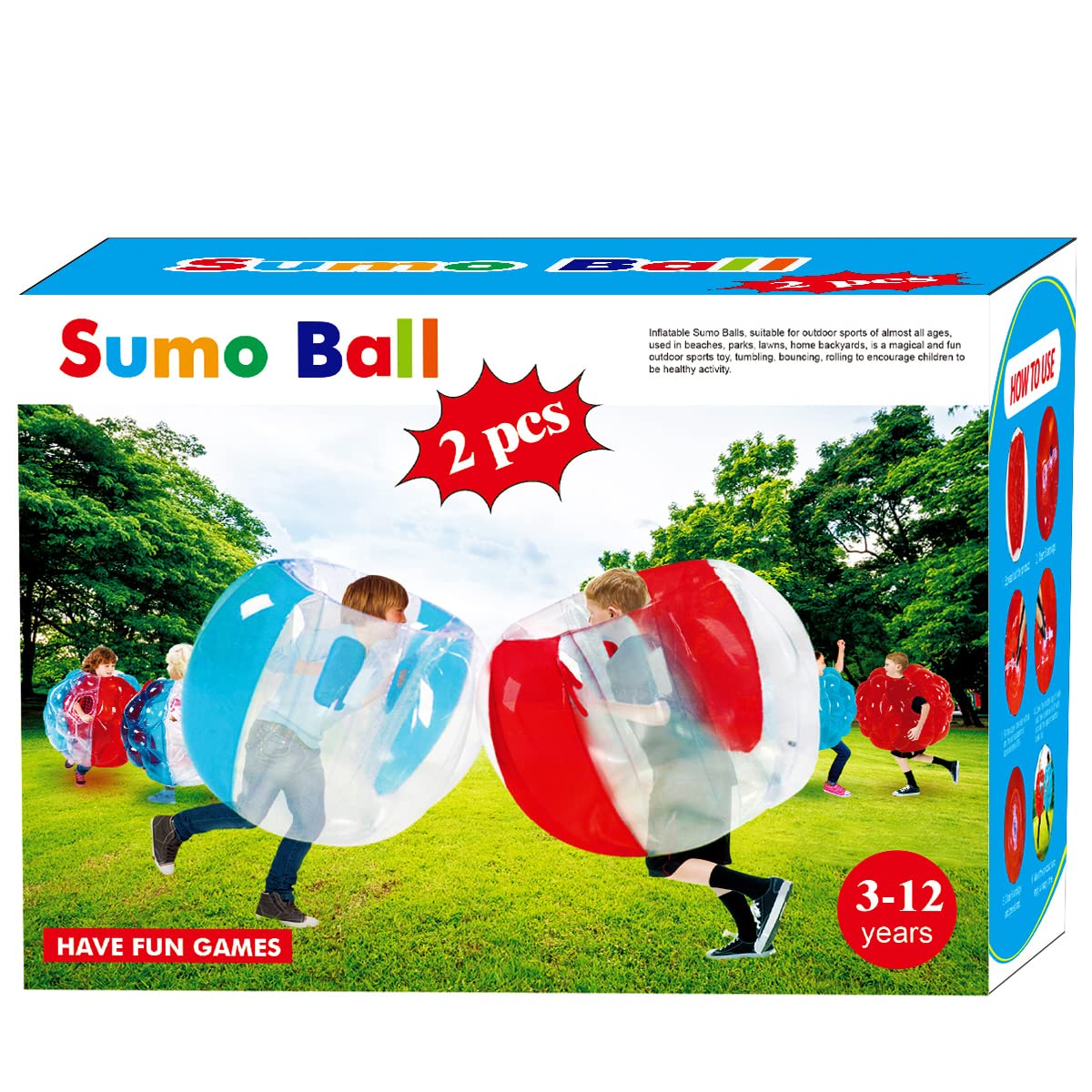 Sumo Pallina per Bambini - Gioco di Squadra Esterno