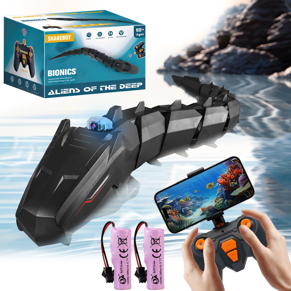 OBEST Barca Telecomandata 2.4GHz con HD Fotocamera