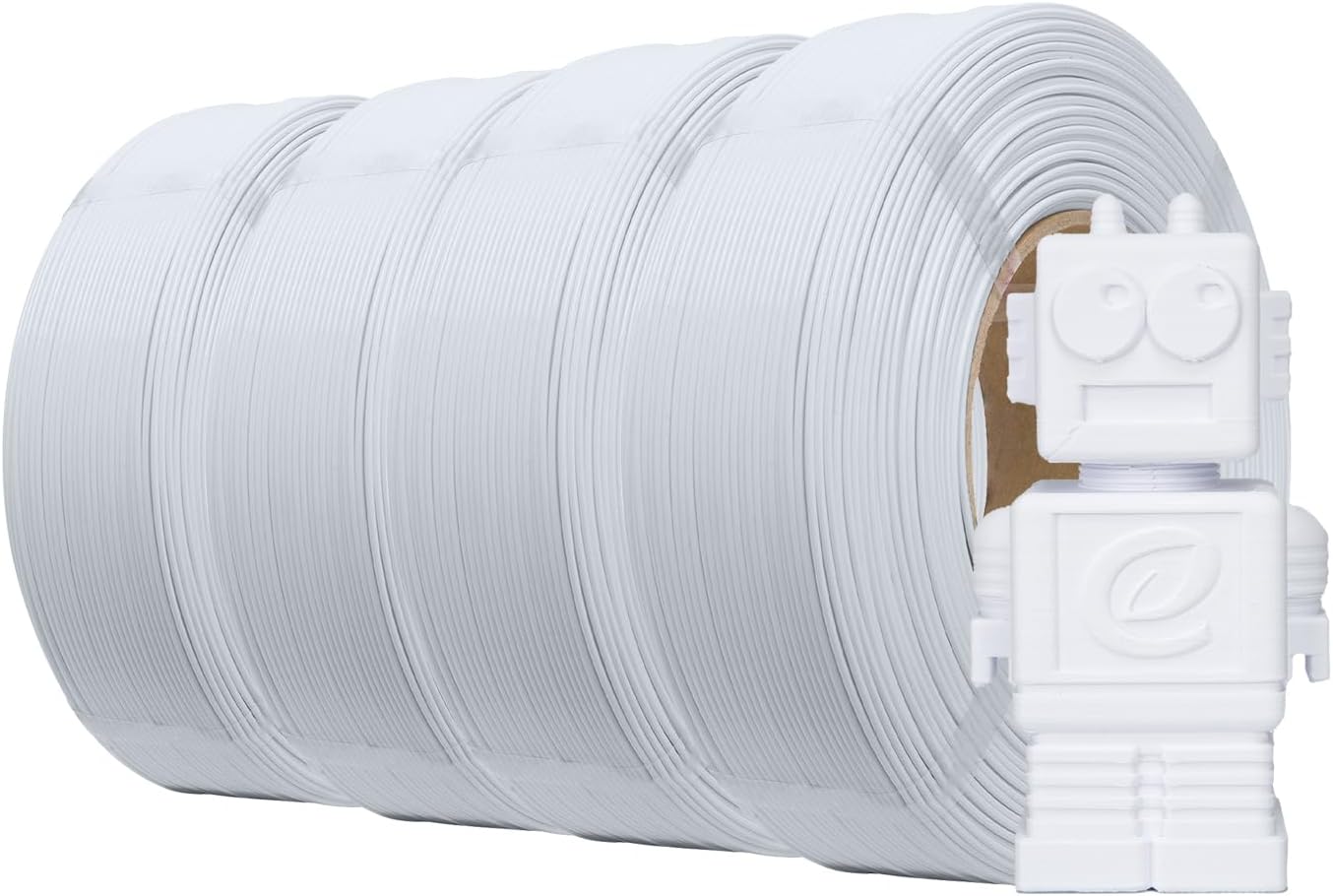 Esun PLA Refill Filamento 1,75mm per Stampa 3D, Bianco Freddo-4KG - immagine 1
