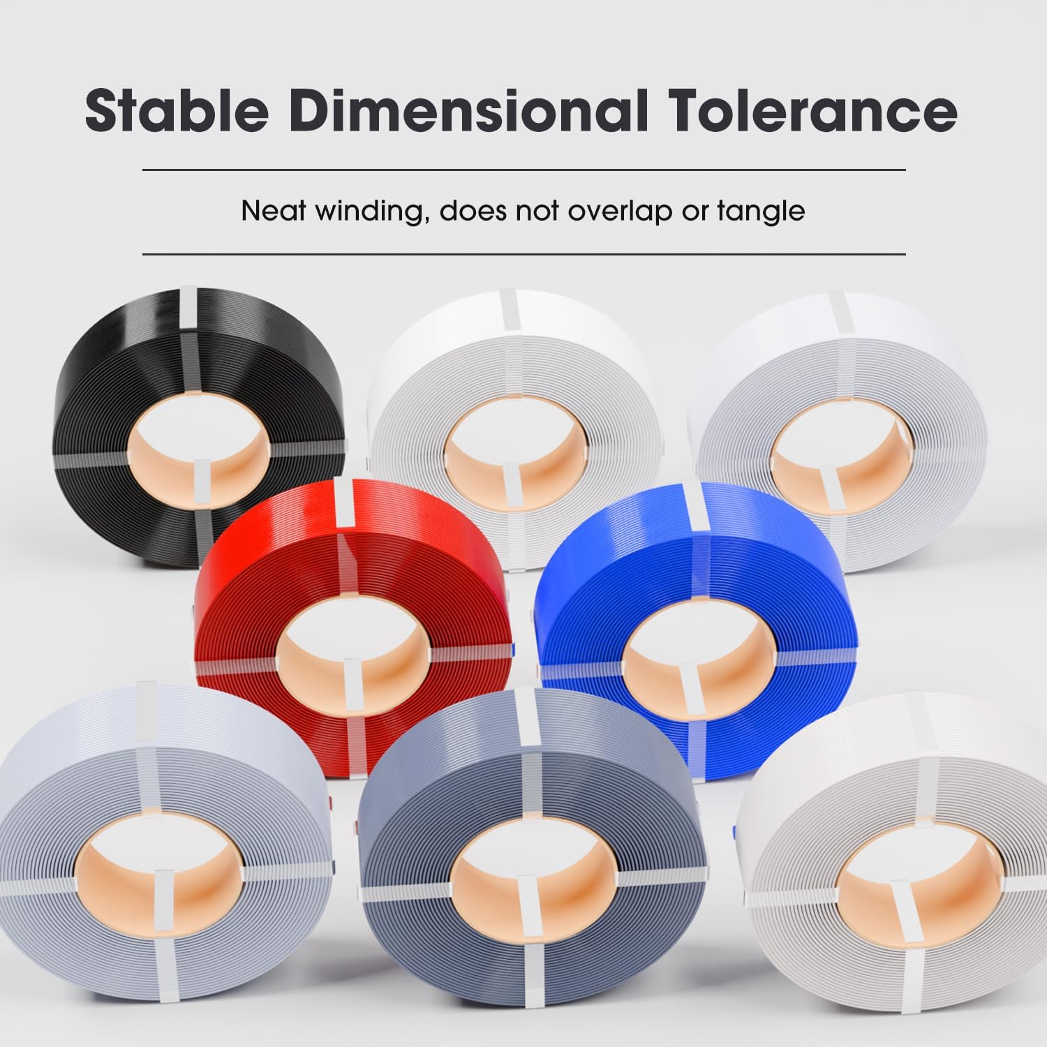 Esun PLA Refill Filamento 1,75mm per Stampa 3D, Bianco Freddo-4KG - immagine 4