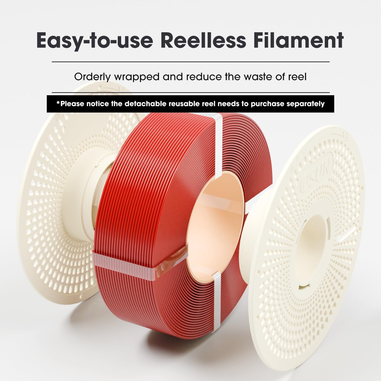 Esun PLA Refill Filamento 1,75mm per Stampa 3D, Bianco Freddo-4KG - immagine 6