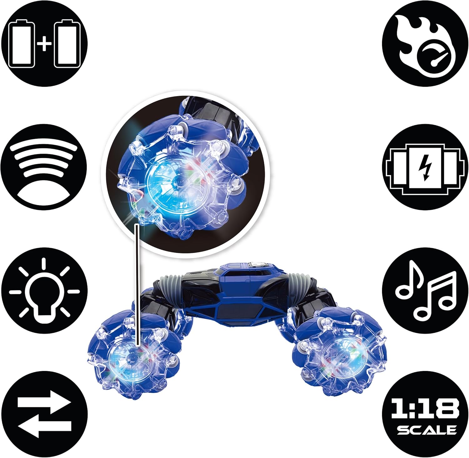 Lexibook Extreme Crosslander® - Auto Radiocomandata Luminosa - immagine 2