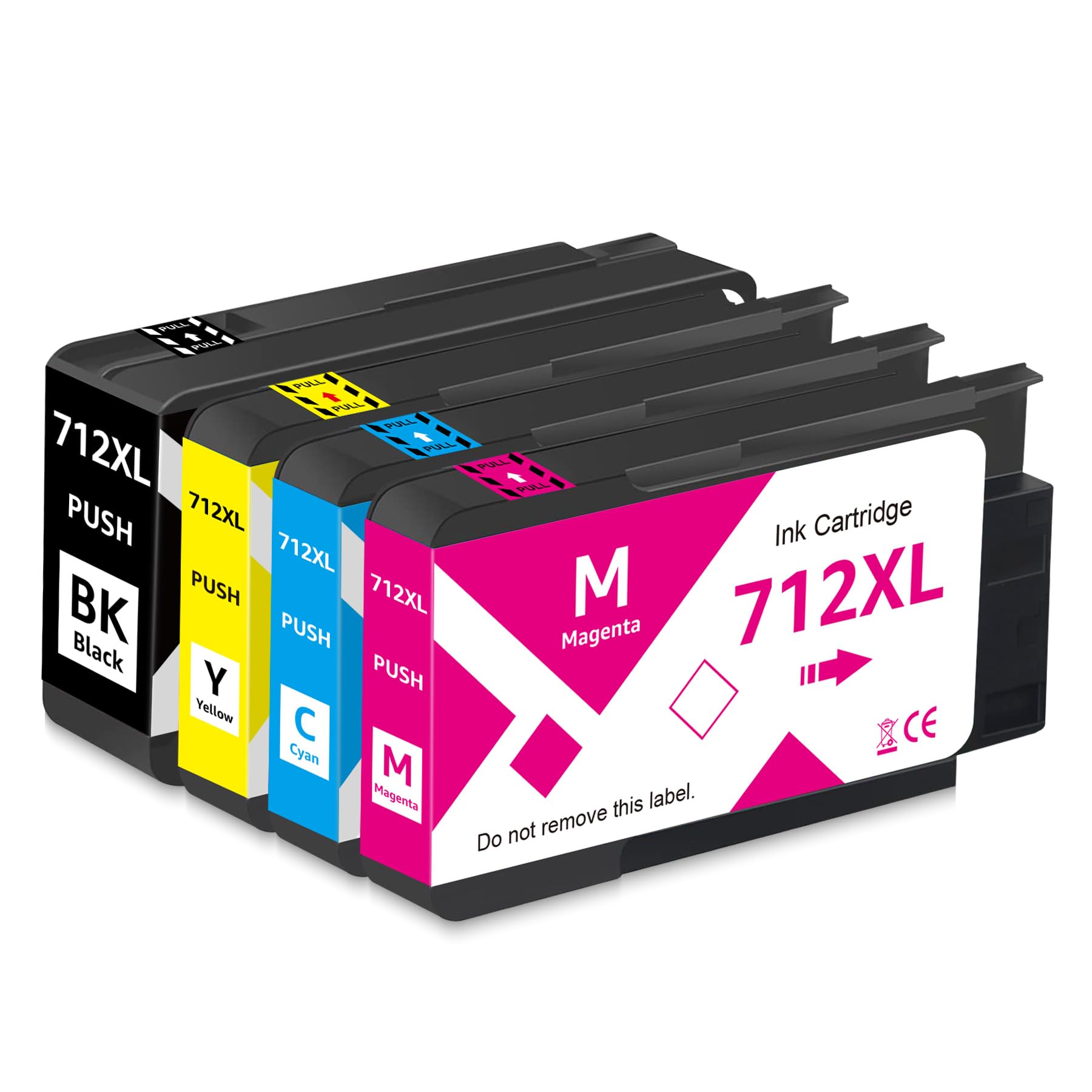 Cartucce Inchiostro 712XL di Ricambio per HPQ DesignJet