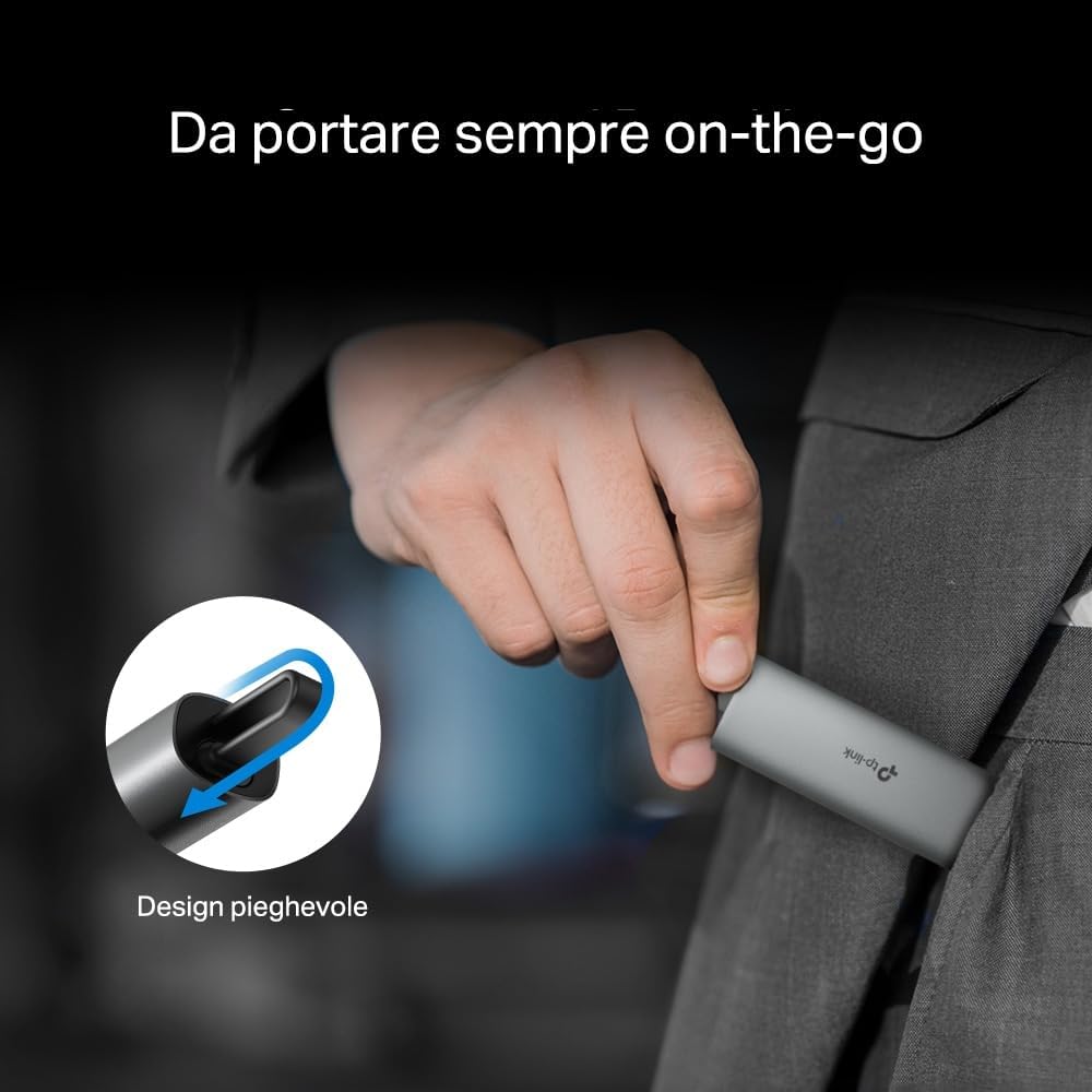 Tp-link UE302C - Adattatore Ethernet USB C 2.5 Gigabit - immagine 4