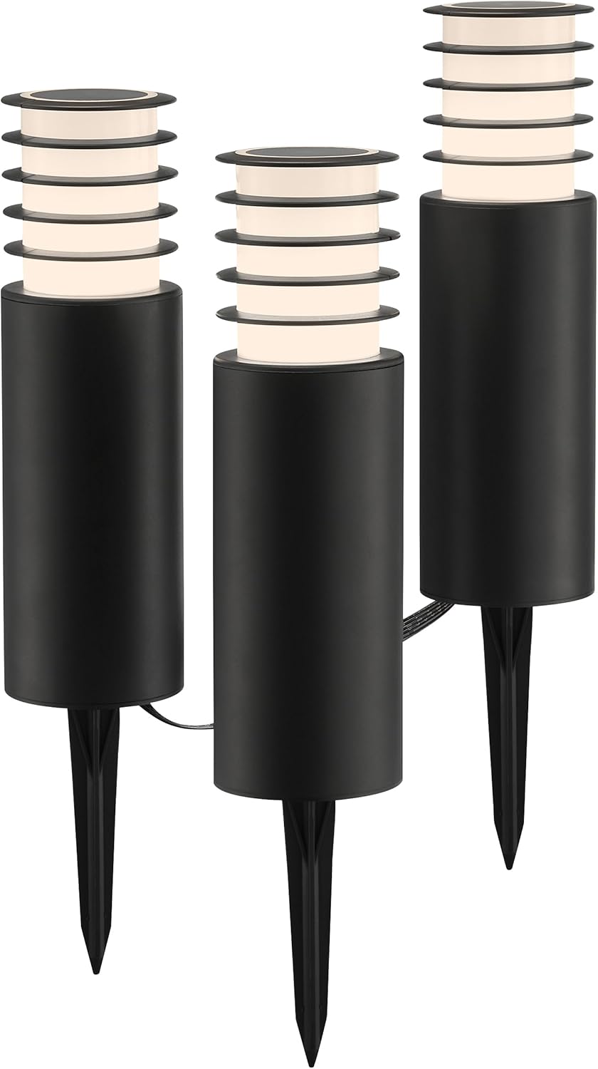 Brilliant Lampada da esterno Caruso - Set 3 spiedini da giardino