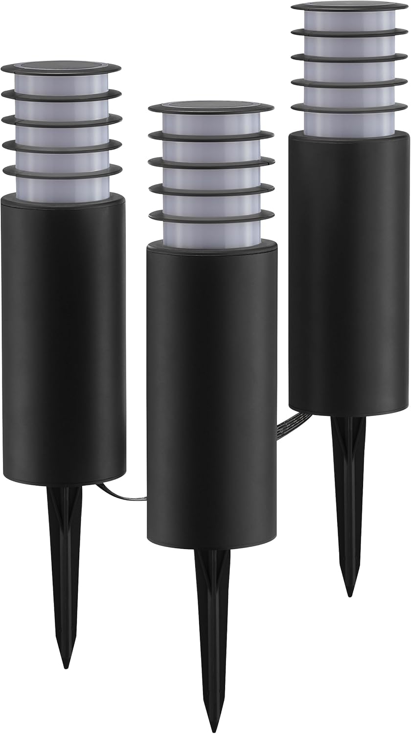 Brilliant Lampada da esterno Caruso - Set 3 spiedini da giardino - immagine 2