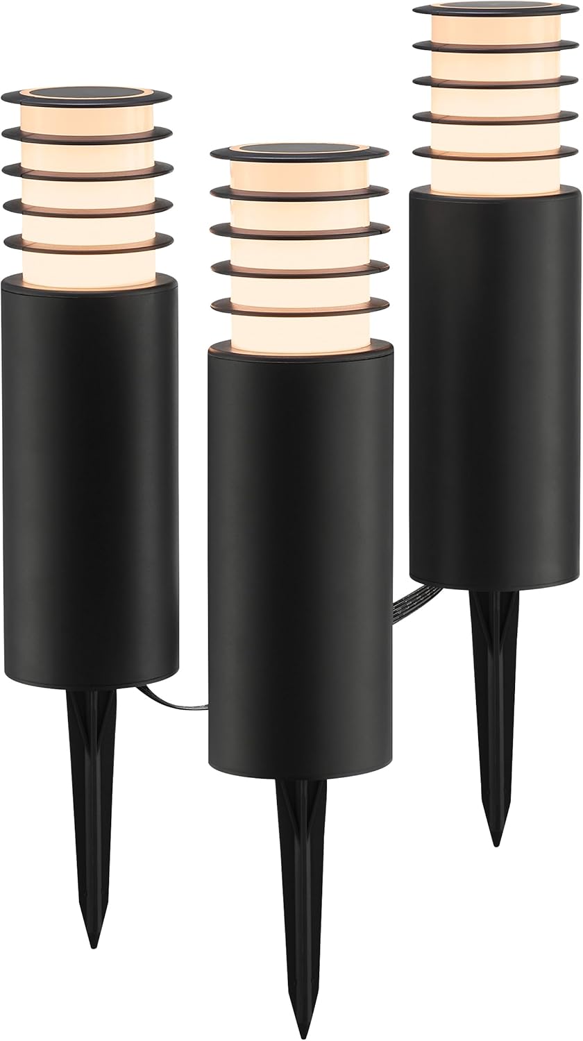 Brilliant Lampada da esterno Caruso - Set 3 spiedini da giardino - immagine 3