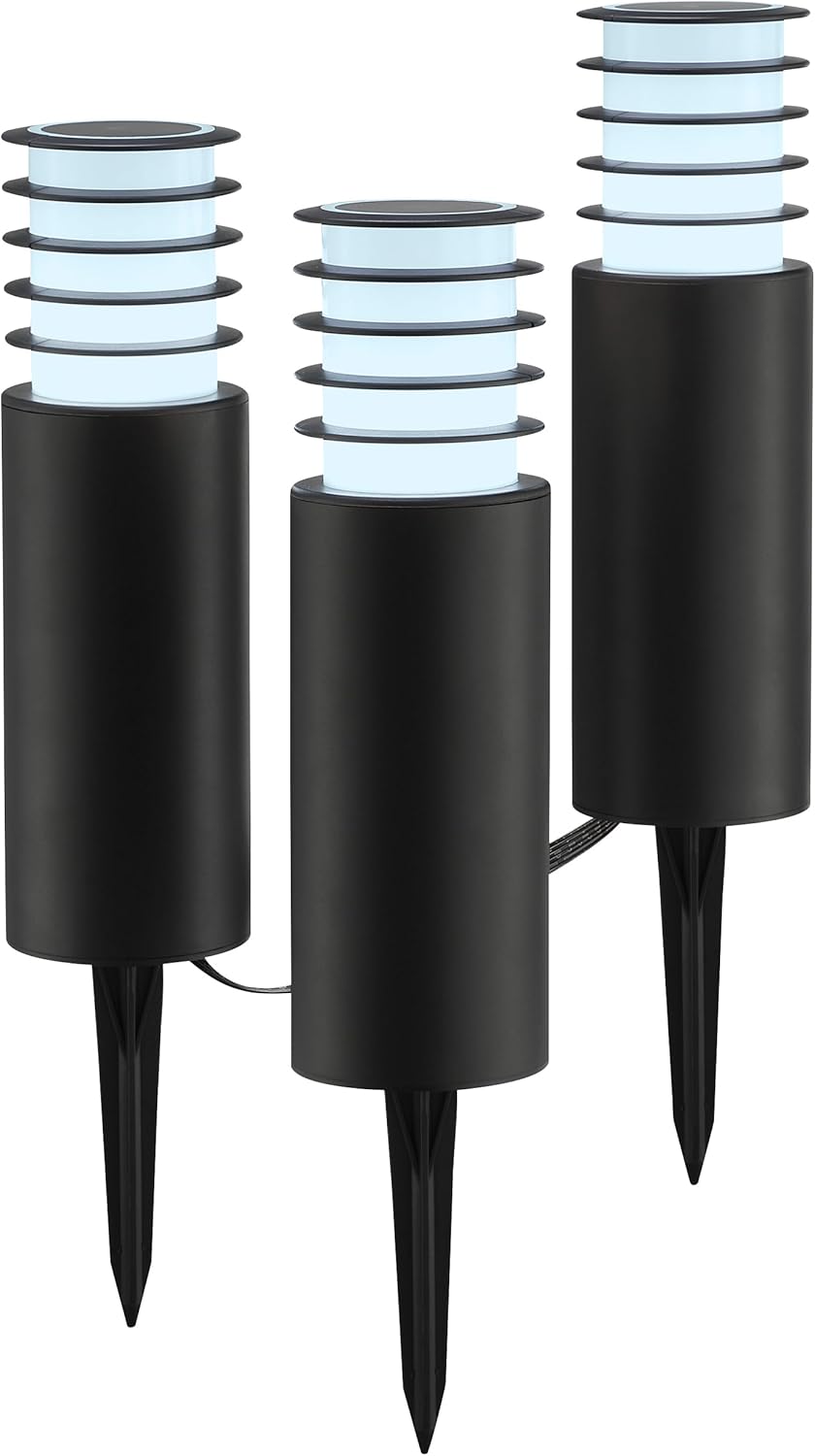 Brilliant Lampada da esterno Caruso - Set 3 spiedini da giardino - immagine 4