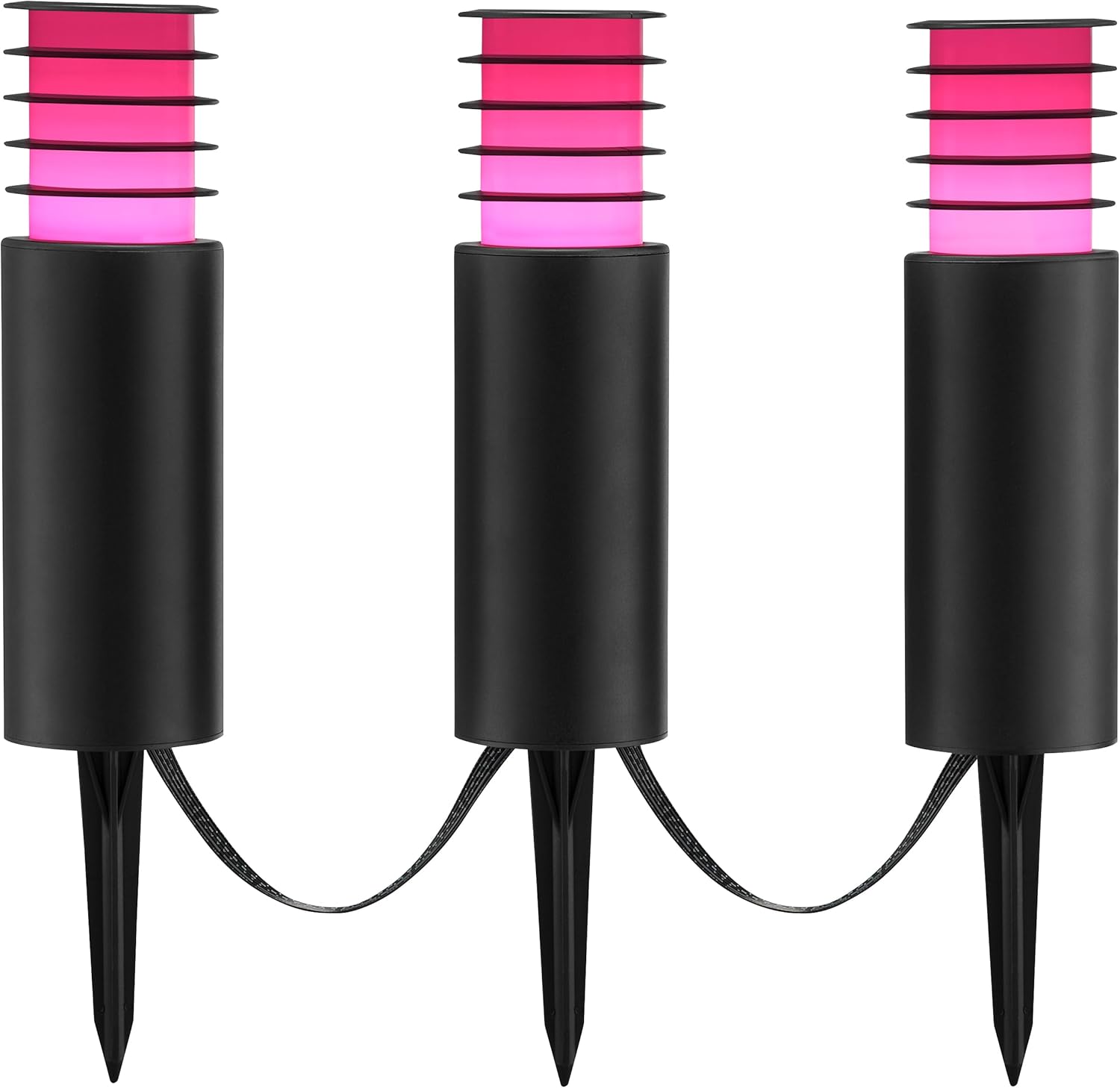 Brilliant Lampada da esterno Caruso - Set 3 spiedini da giardino - immagine 9