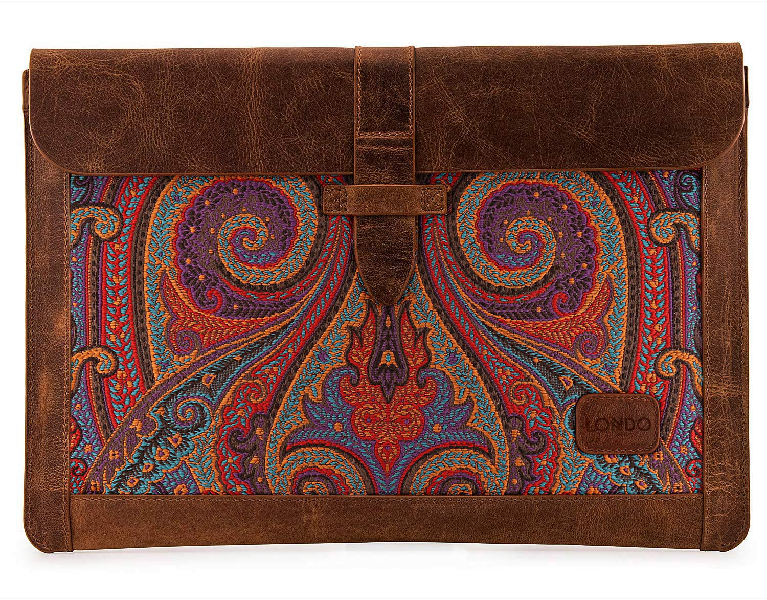 Londo Borsa in Pelle di Grano Superiore per MacBook