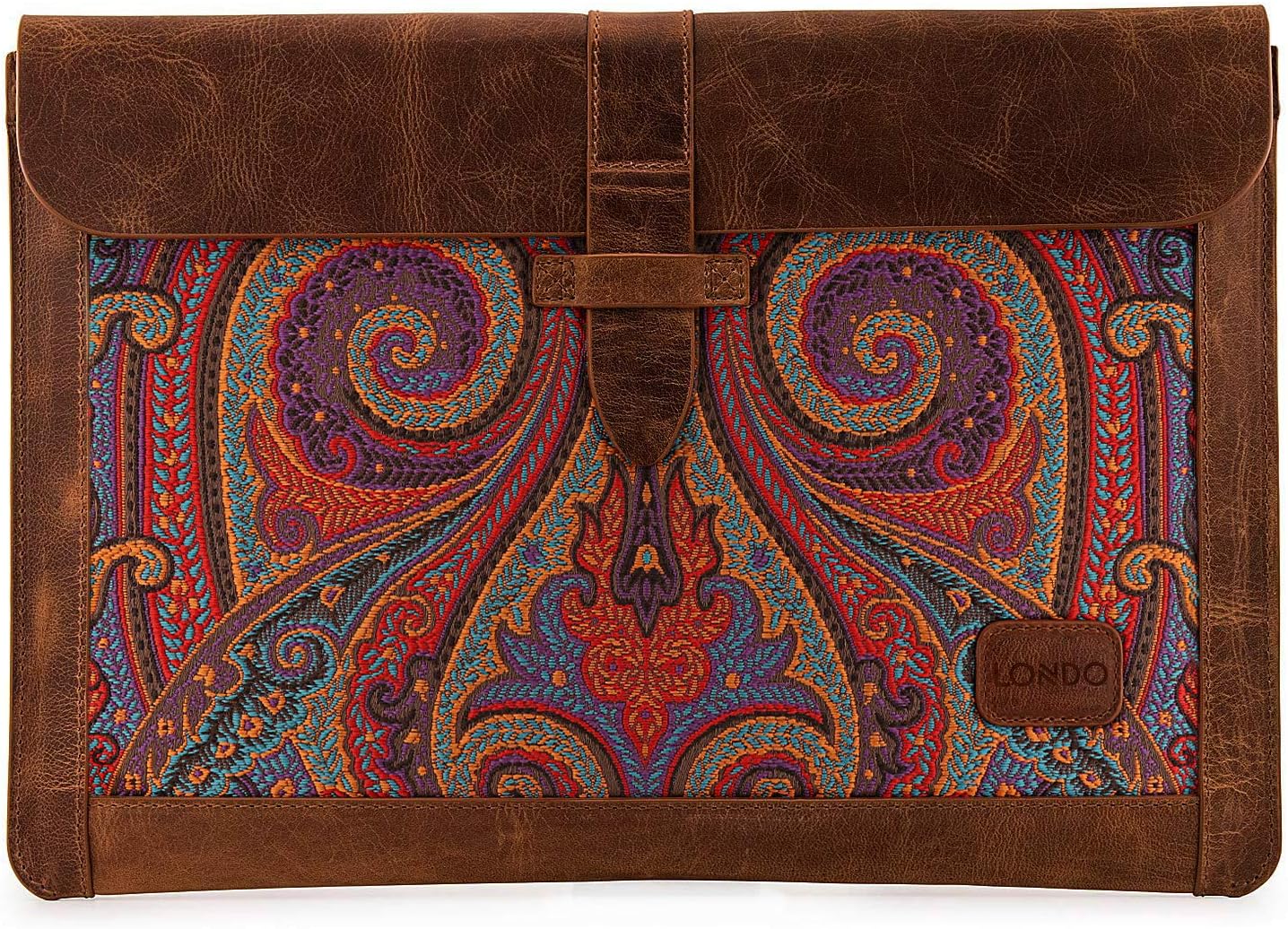 Londo Borsa in Pelle di Grano Superiore per MacBook - immagine 1