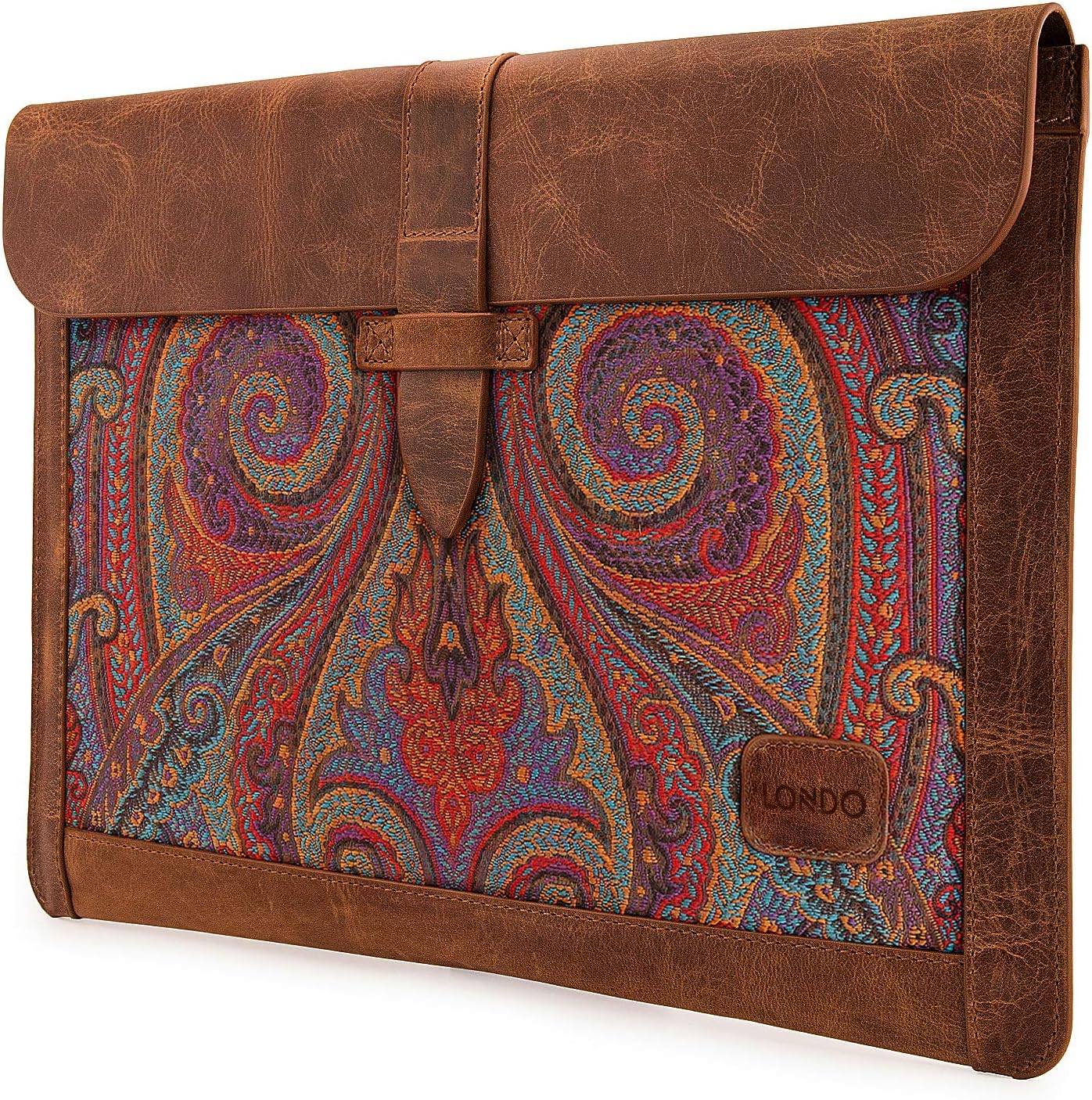 Londo Borsa in Pelle di Grano Superiore per MacBook - immagine 2