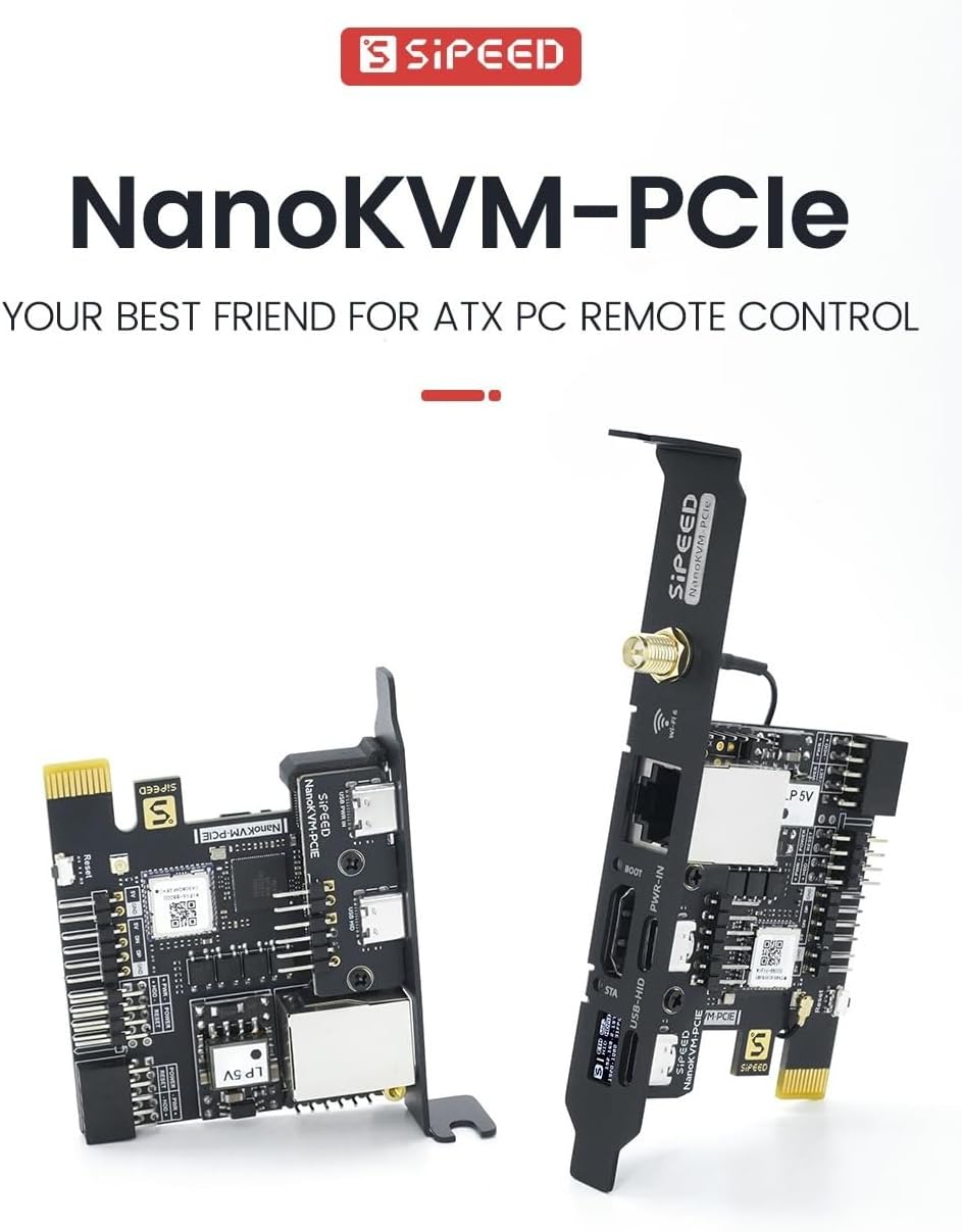 Youyeetoo Sipeed NanoKVM Mini Server RISC-V Linux - immagine 3