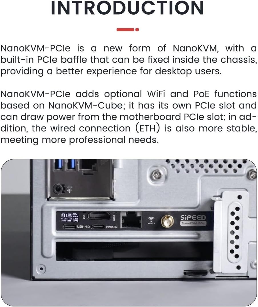 Youyeetoo Sipeed NanoKVM Mini Server RISC-V Linux - immagine 6