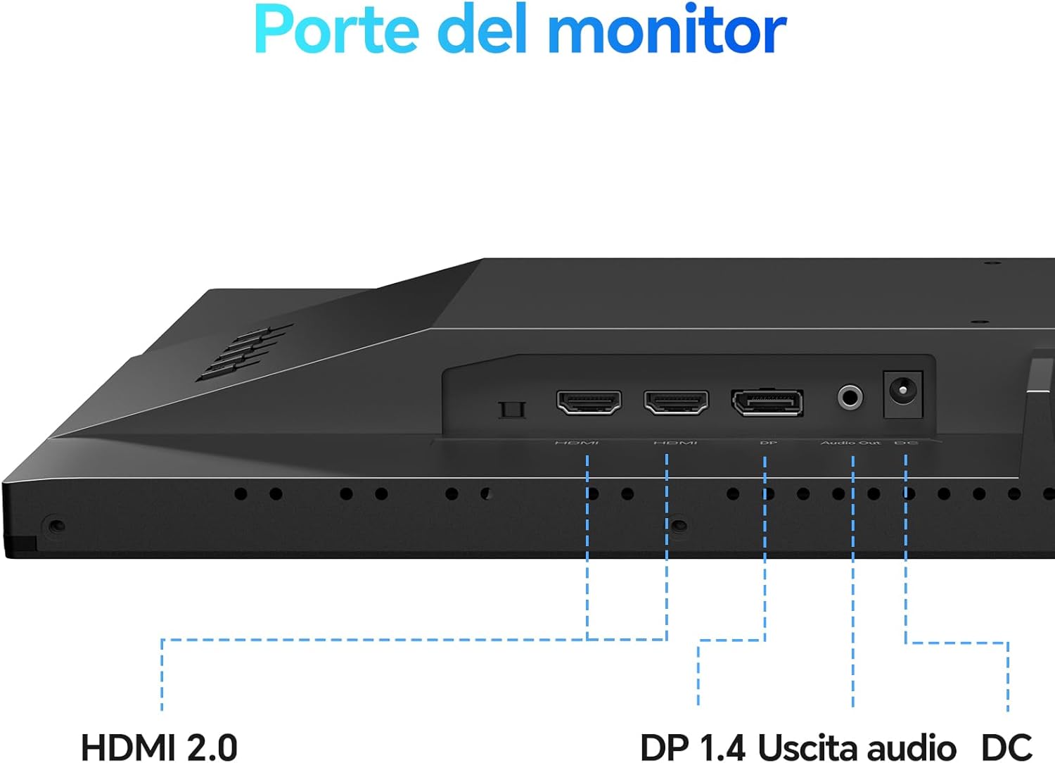 Koorui E2721F Monitor PC 27 Pollici Quad HD IPS 100Hz - immagine 6