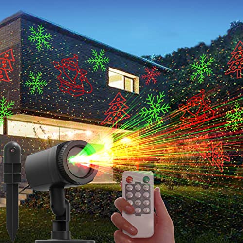 Proiettore Luci Natale Esterno con Telecomando