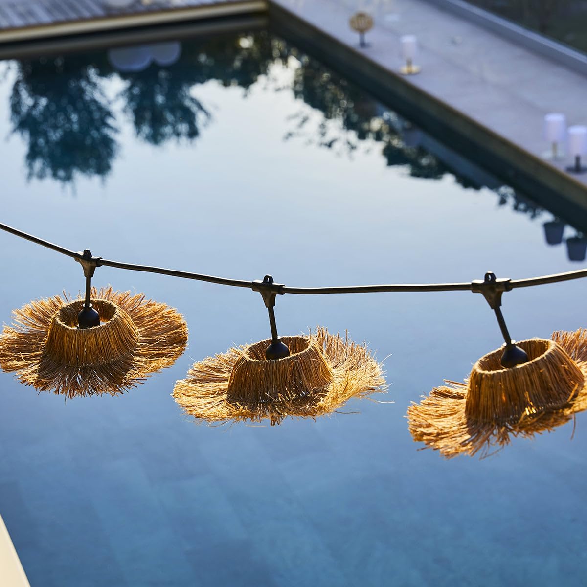 Ghirlanda Luminosa Esterna 18,6m con 28 Lampadine LED - immagine 7