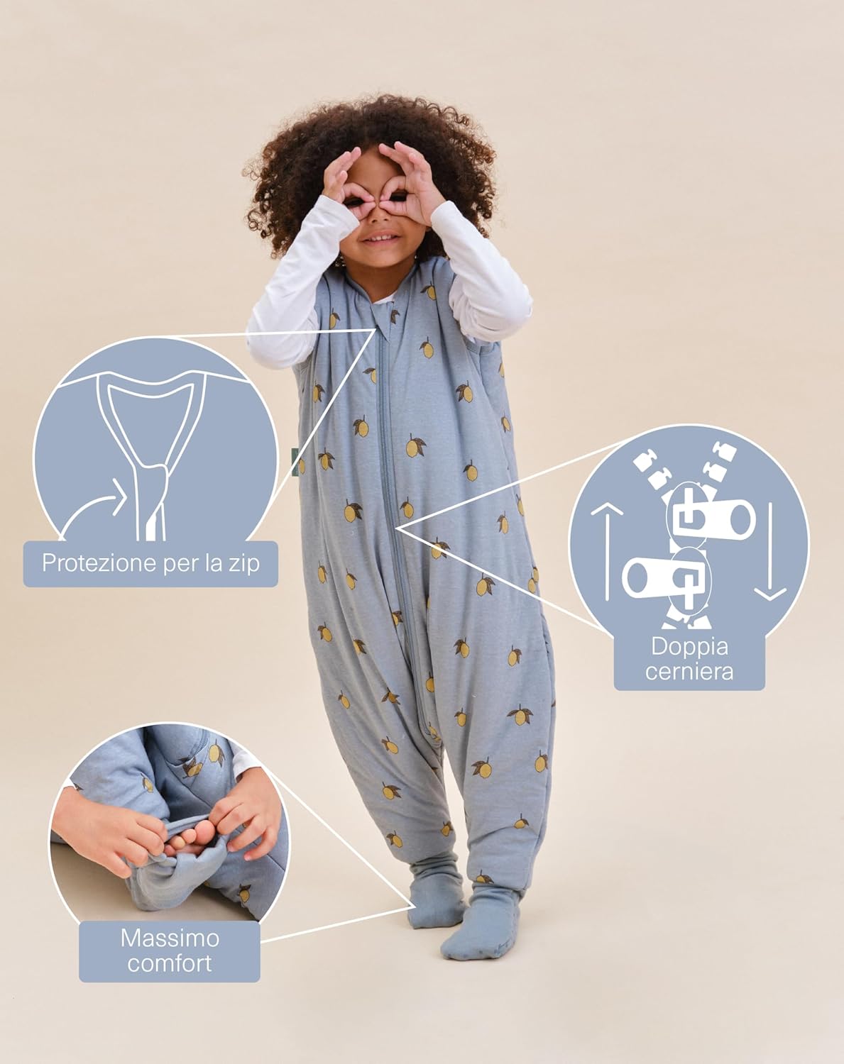 molis&co - Sacco Nanna con Piedini 2.5 tog - immagine 2