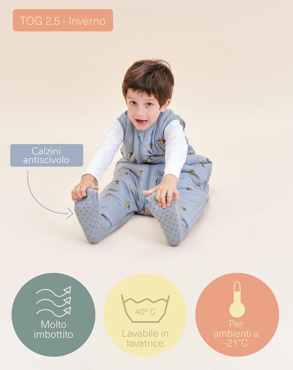 molis&co - Sacco Nanna con Piedini 2.5 tog - immagine 4