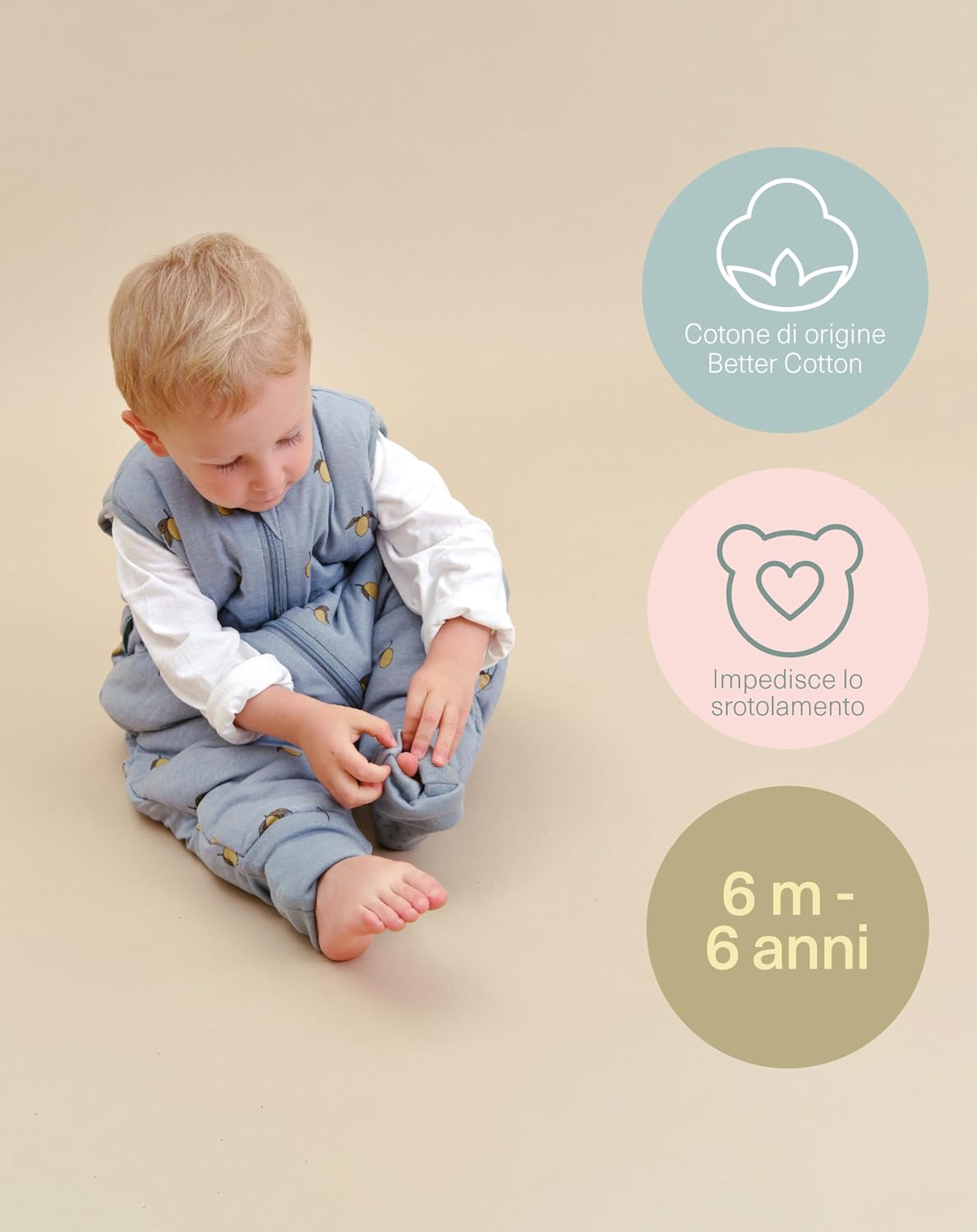 molis&co - Sacco Nanna con Piedini 2.5 tog - immagine 5