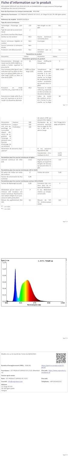 Plafoniera LED Soffitto Dimmerabile 30W 41cm - immagine 12