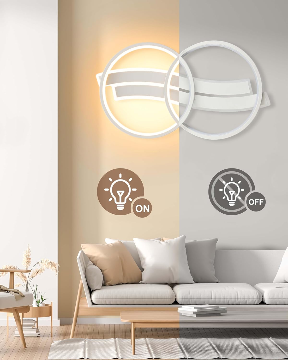 Plafoniera LED Soffitto Dimmerabile 30W 41cm - immagine 5