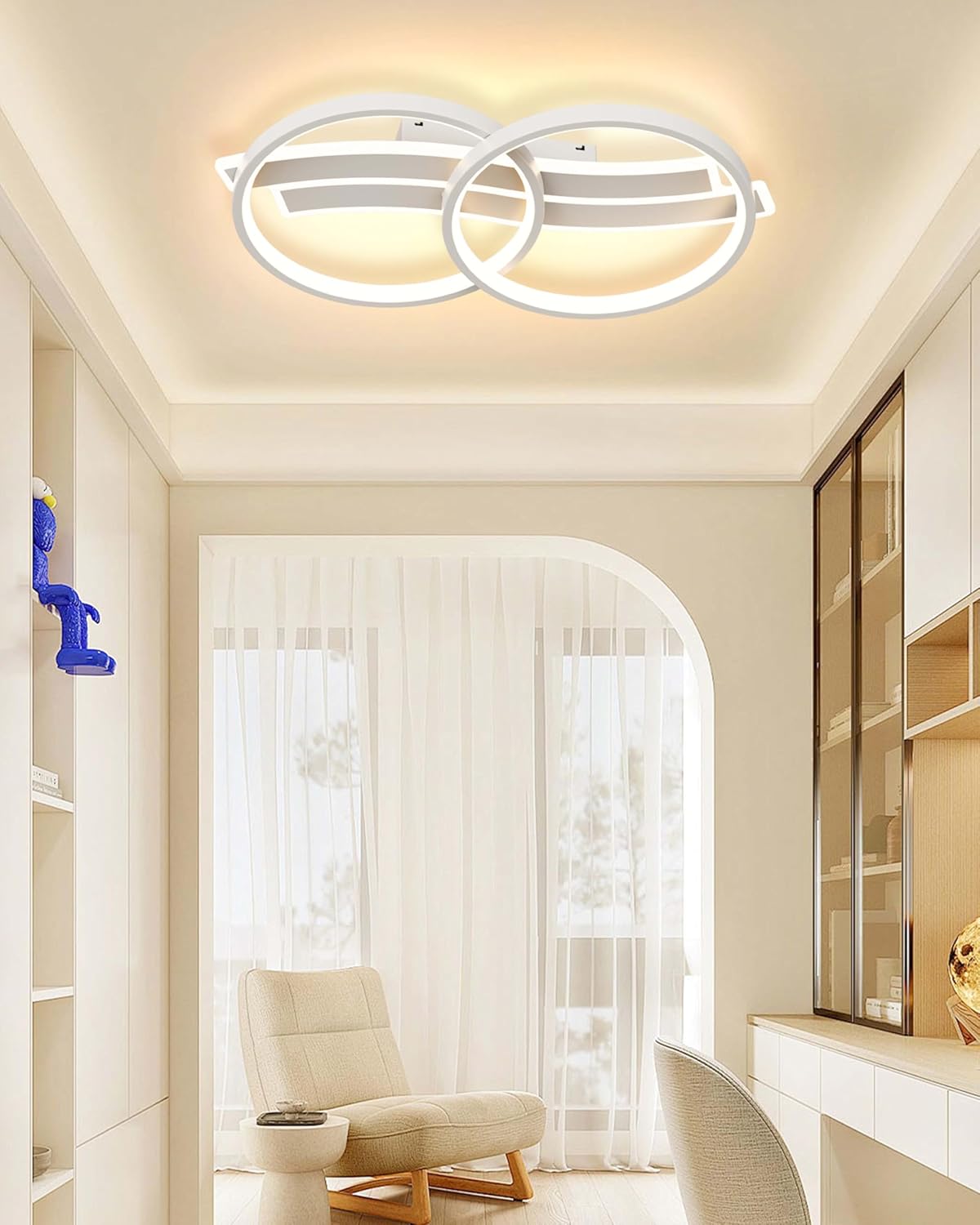 Plafoniera LED Soffitto Dimmerabile 30W 41cm - immagine 6