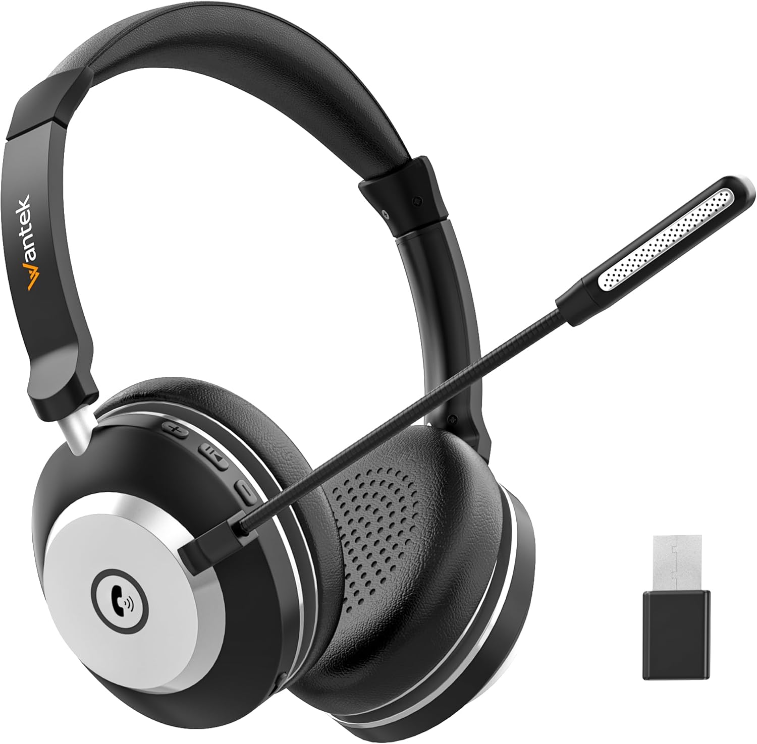 Wantek Cuffie Wireless con Microfono USB - immagine 1