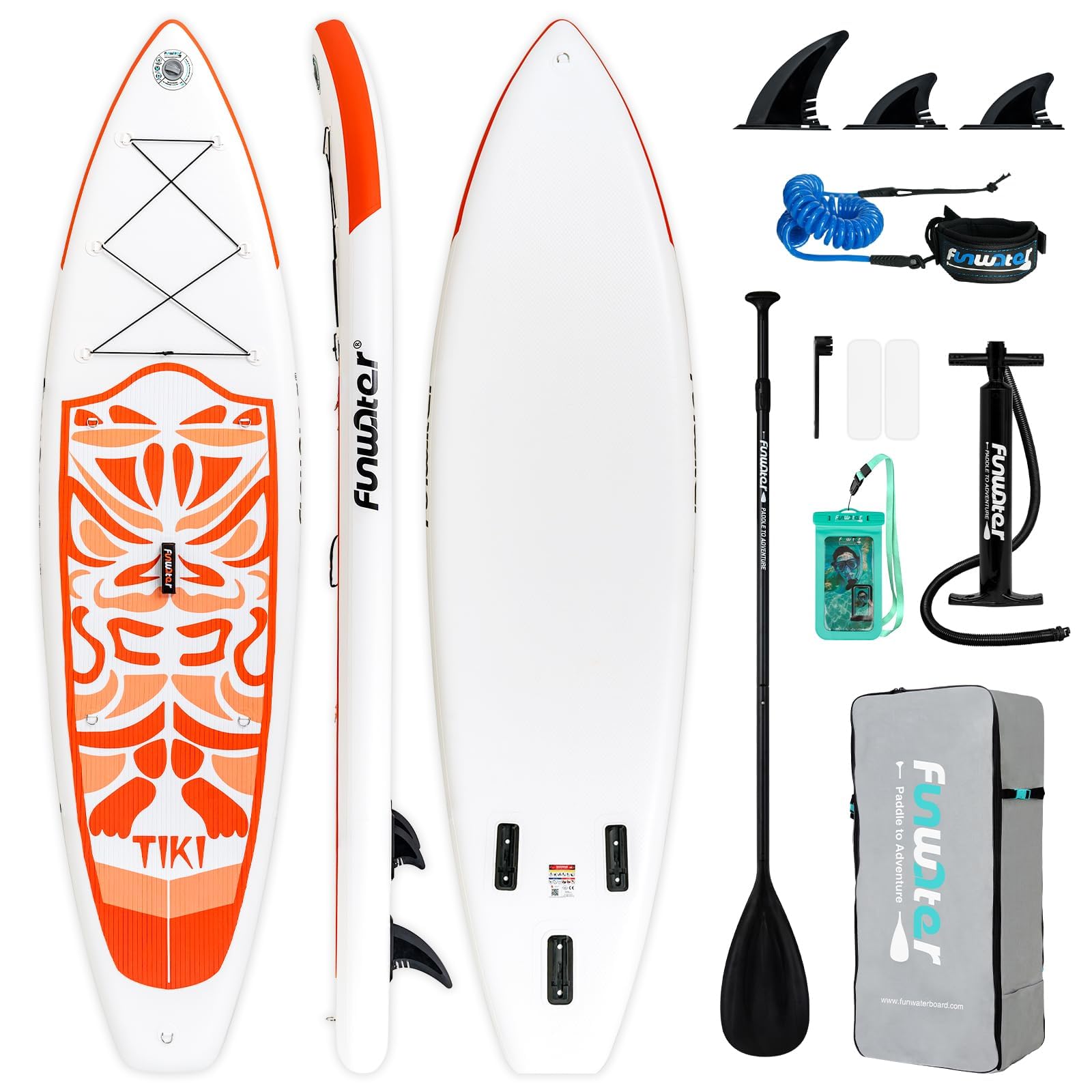 Funwater Tavola da Paddle Multifunzione 10'6" e 11'6"