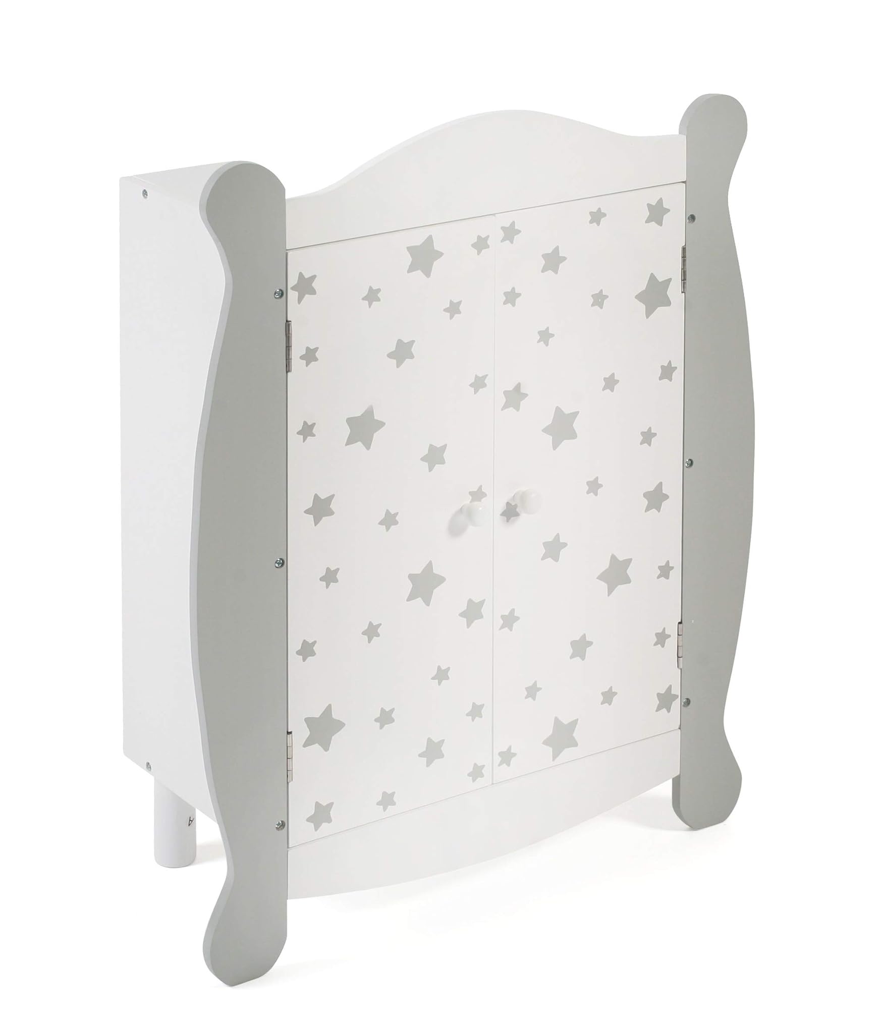 Bayer Chic 2000 - Armadio per Bambole, Stelle Grigio
