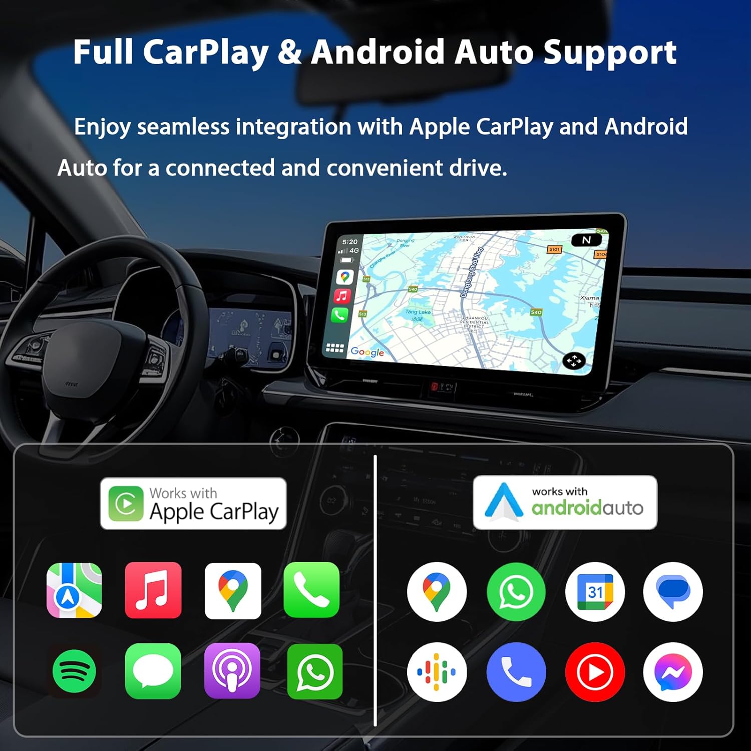 Adattatore Wireless 2 in 1 CarPlay e Android Auto - immagine 3