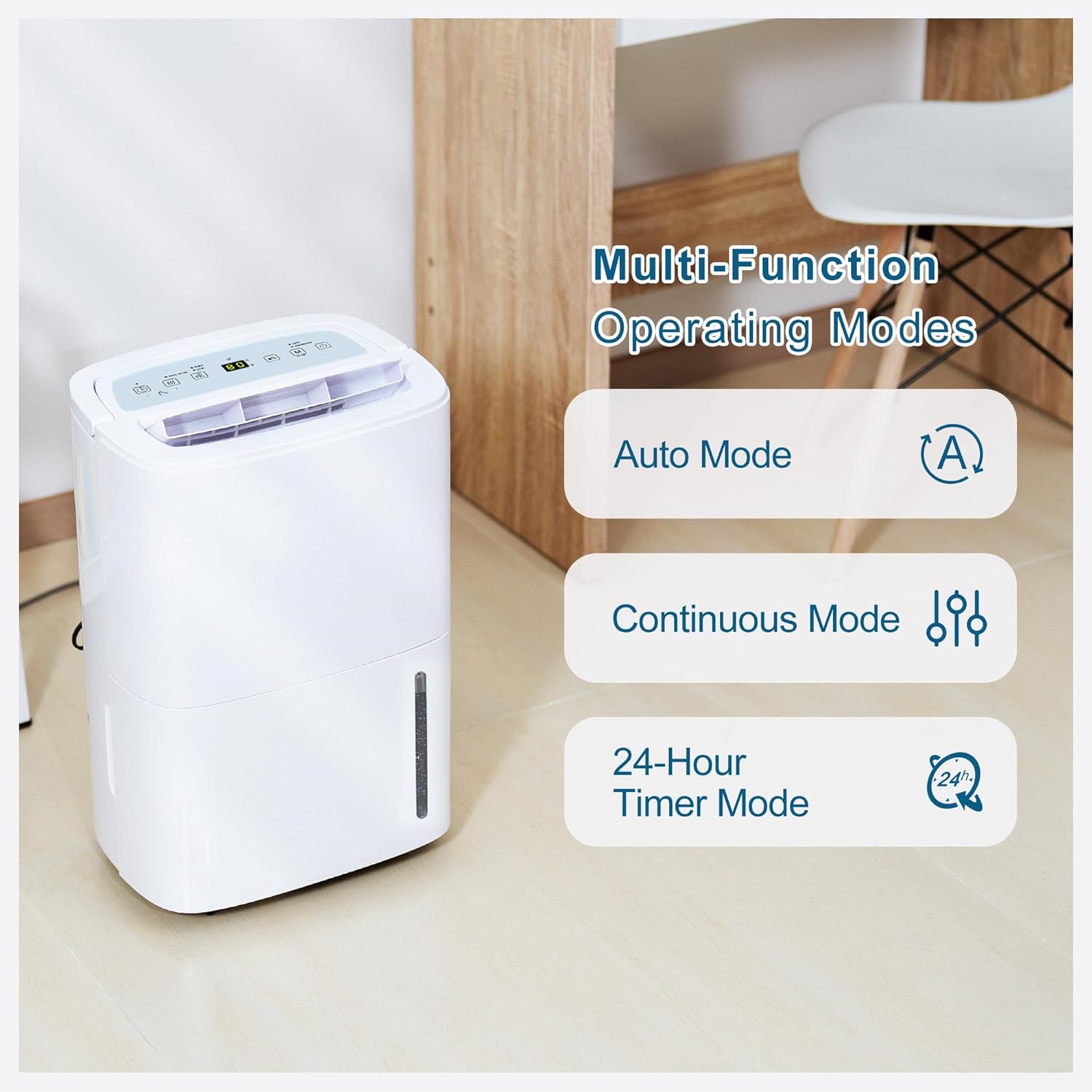 Deumidificatore Elettrico Portatile 70L/Giorno - immagine 4