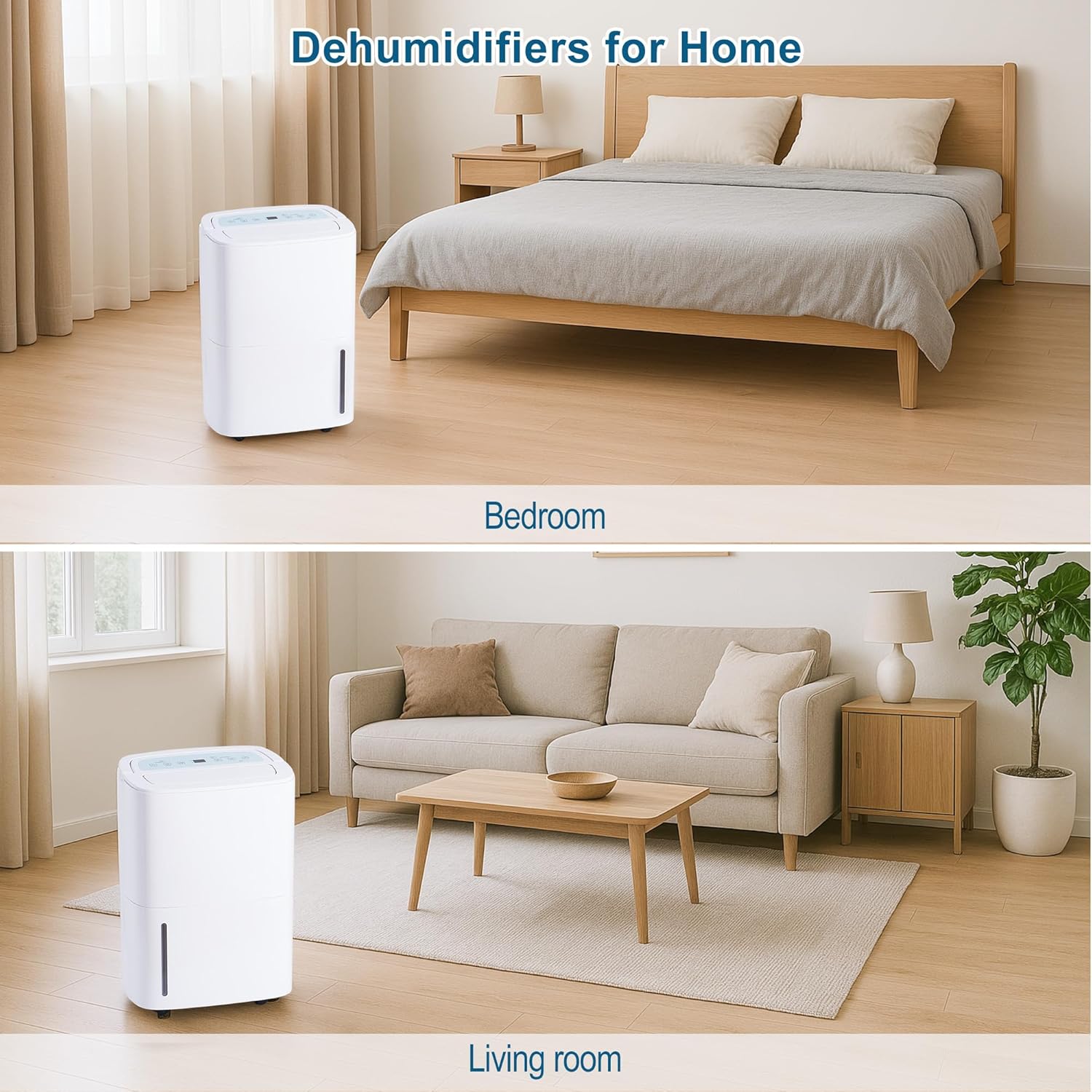 Deumidificatore Elettrico Portatile 70L/Giorno - immagine 7