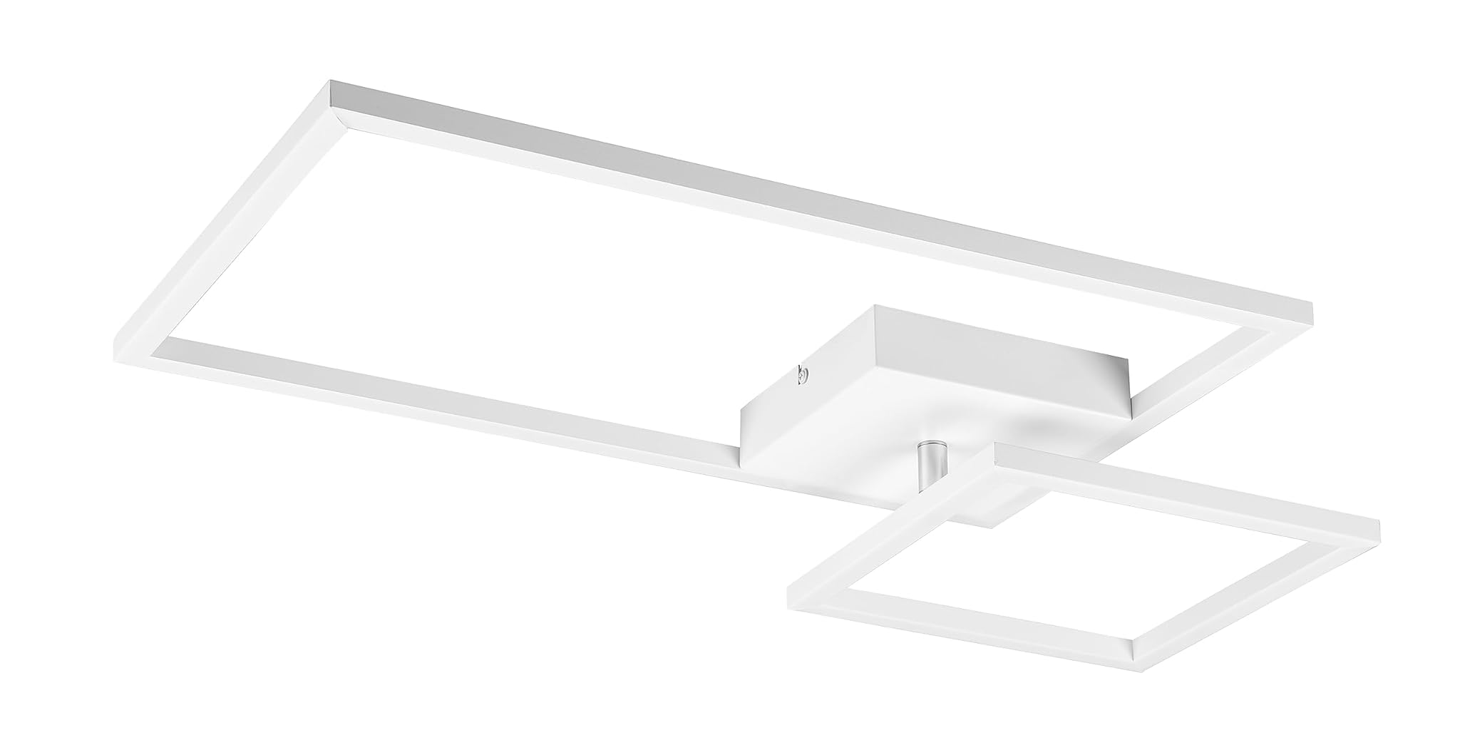 Reality Plafoniera Padella LED 25W, Bianco Opaco