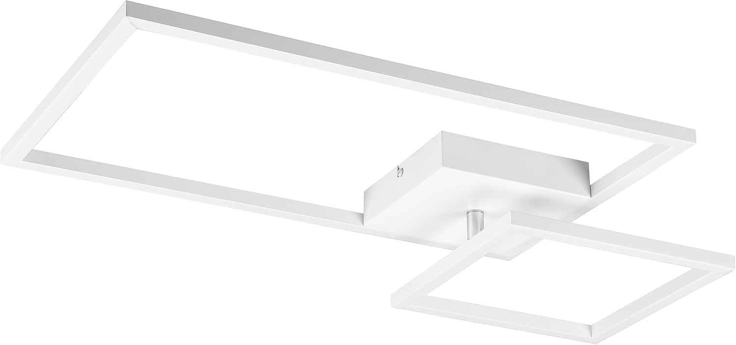 Reality Plafoniera Padella LED 25W, Bianco Opaco - immagine 1