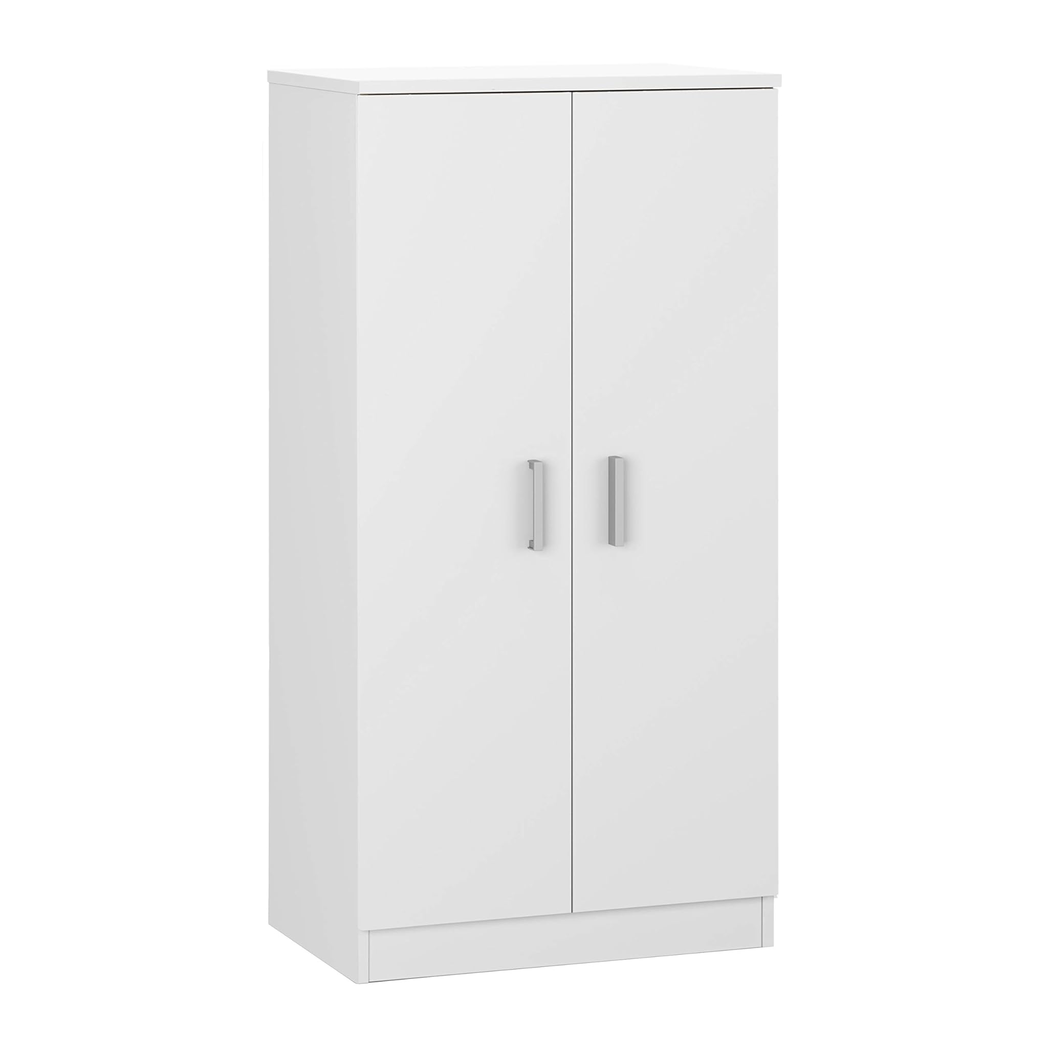 Habitdesign Scarpiera a Due Ante, Bianco Lucido