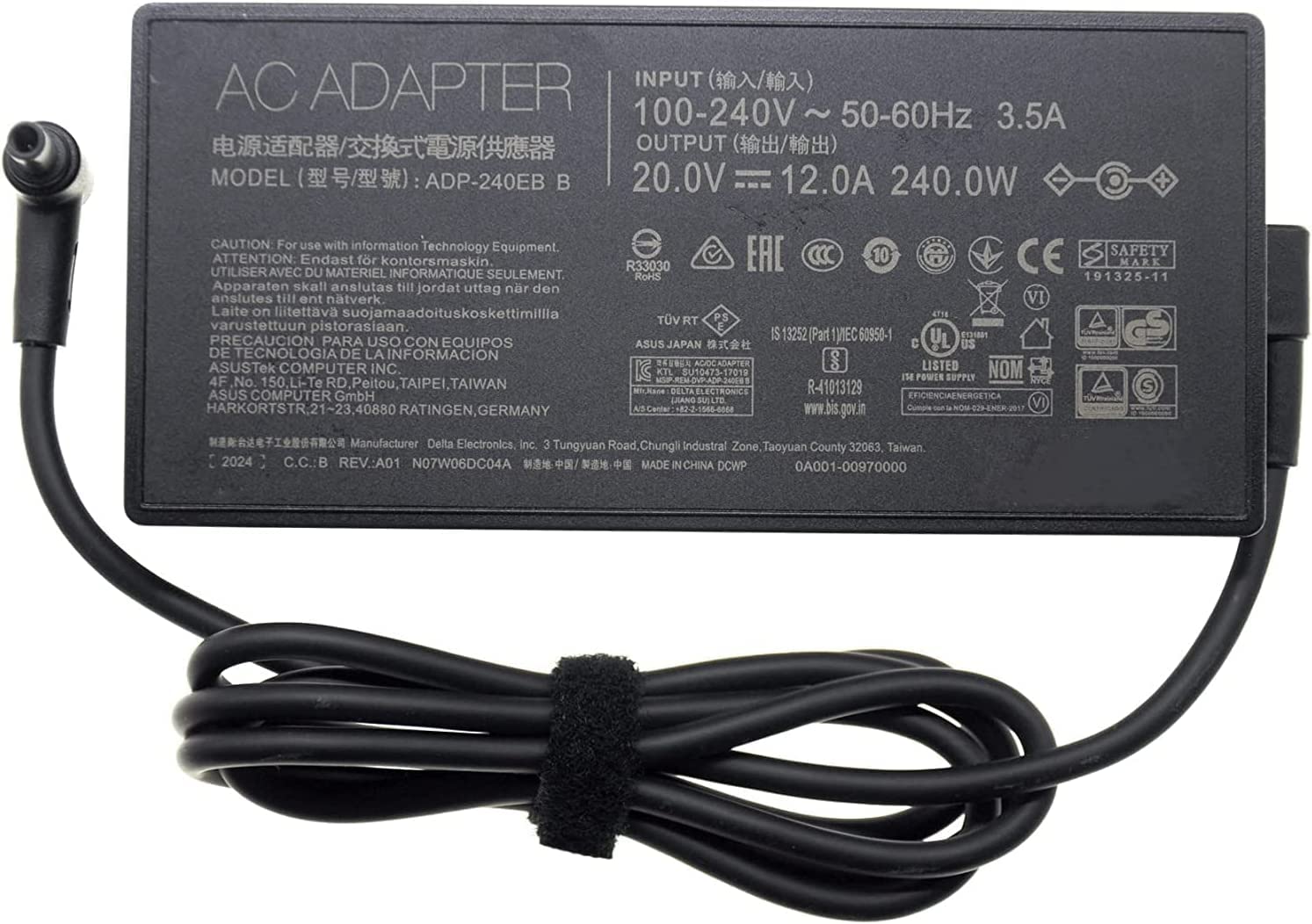 Caricatore Laptop 240W 20V 12A ADP-240EB B