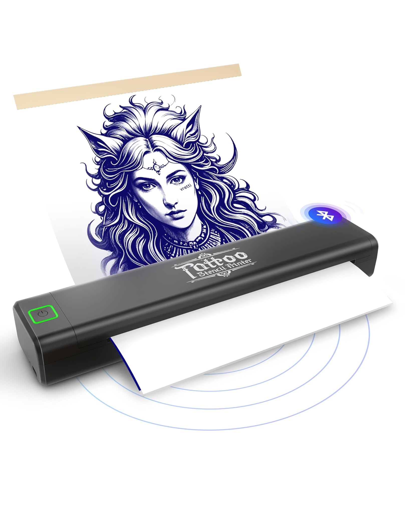 Vretti Stampante per Tatuaggi Stencil