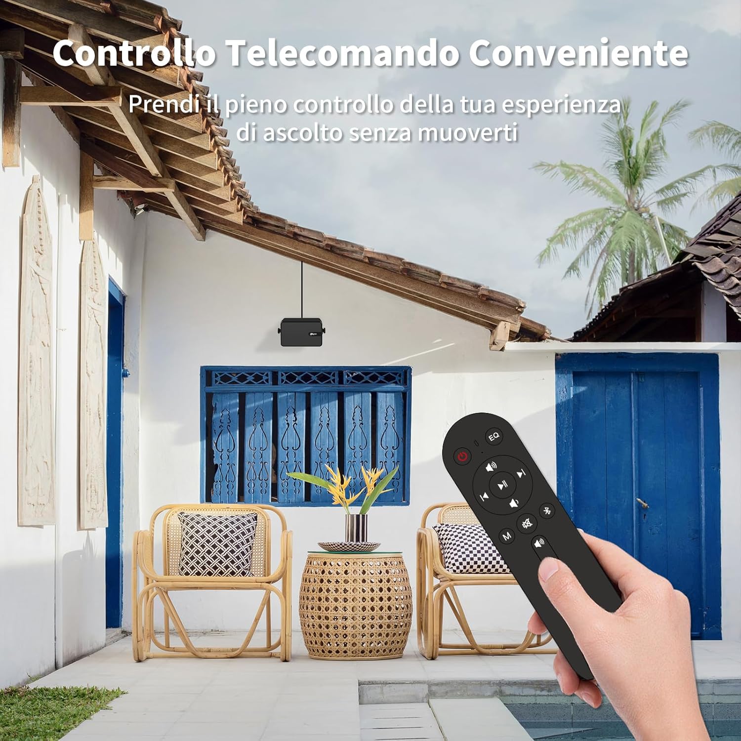 Casse Bluetooth da Esterno Attive + Passive (MZ-650) - immagine 4