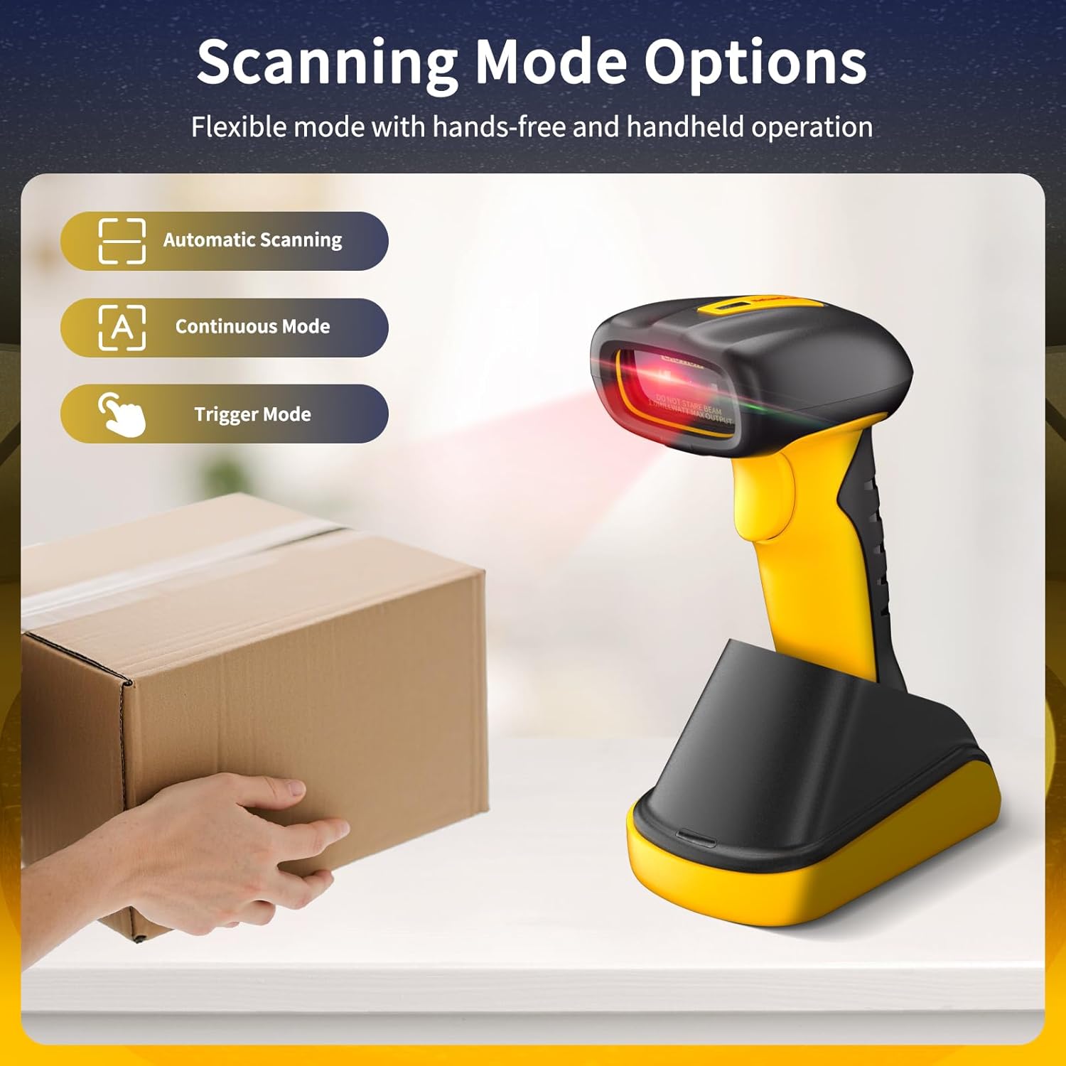 Netumscan Lettore Codici a Barre Wireless 1D/2D - immagine 4