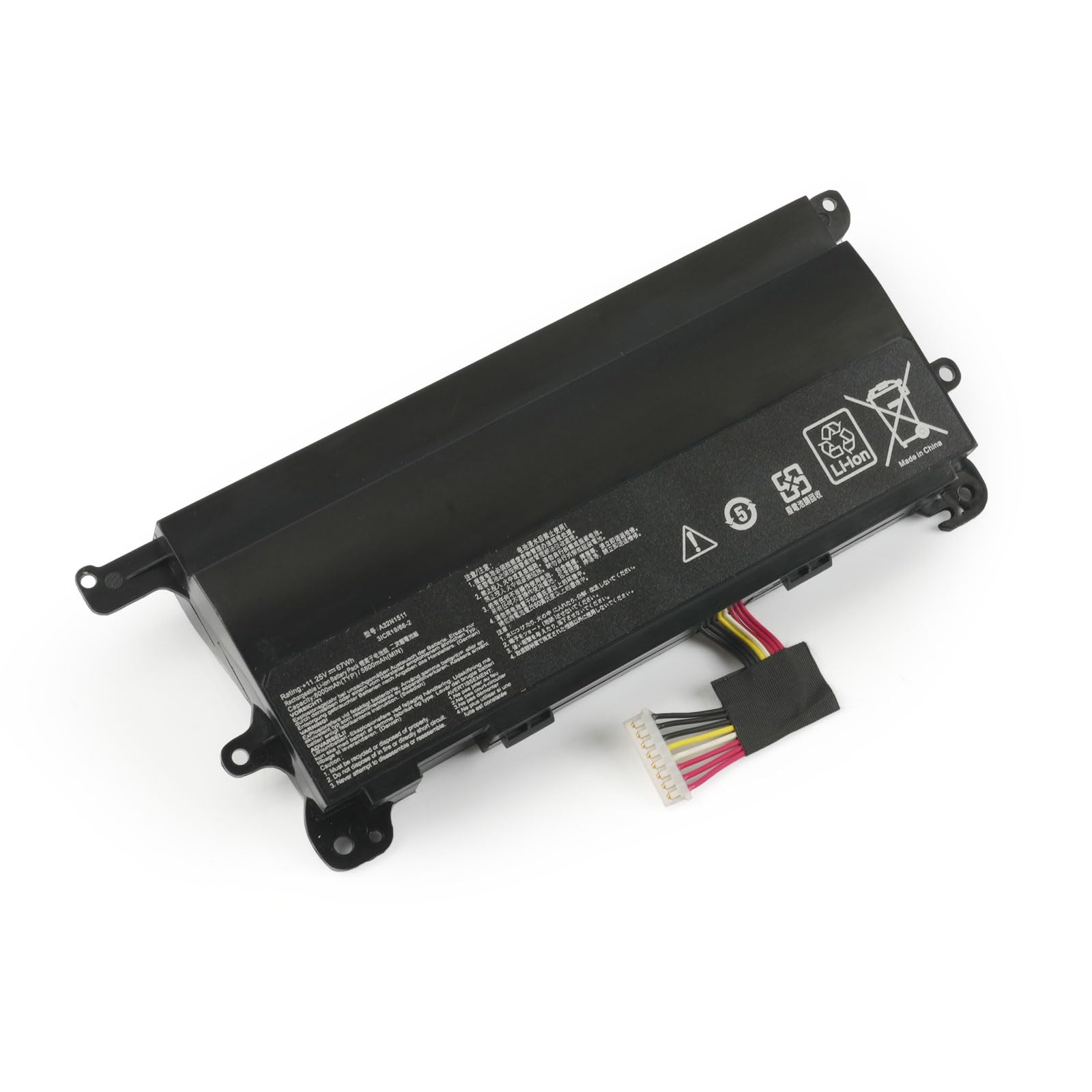 Battrevo Batteria 67Wh per ASUS ROG G752 Series
