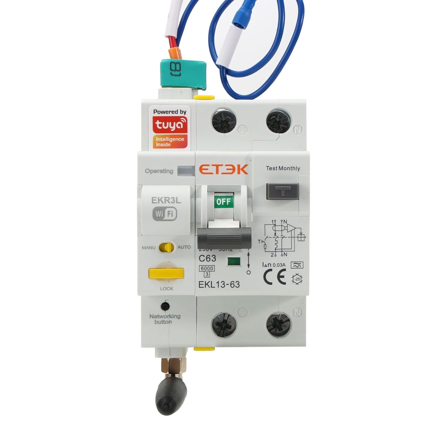 Differenziale Auto Riarmabile WIFI 63A 30mA - immagine 3